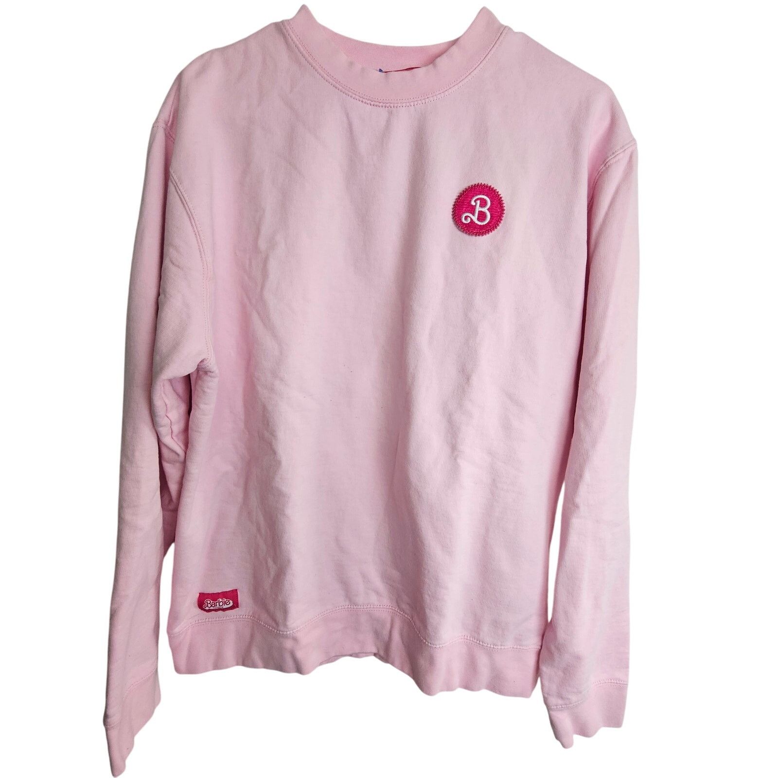 Barrie Barbie The Movie Womens Crew Neck Pullover Sweatshirt Size M Size M / US 6-8 / IT 42-44 - 1 Thumbnail