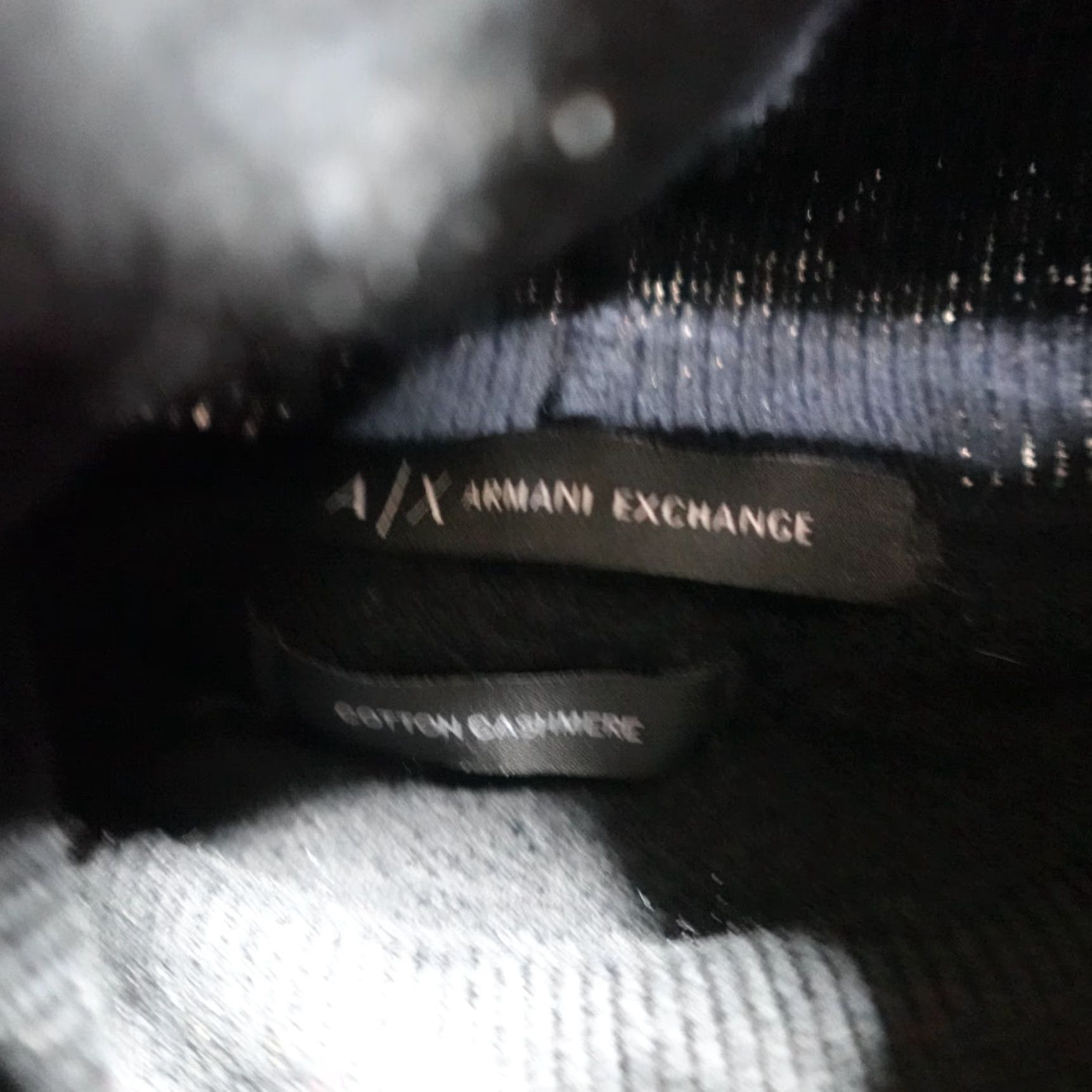 Armani Exchange Armani Exchange Sweater Pullover Knit M Black Size US M / EU 48-50 / 2 - 3 Thumbnail