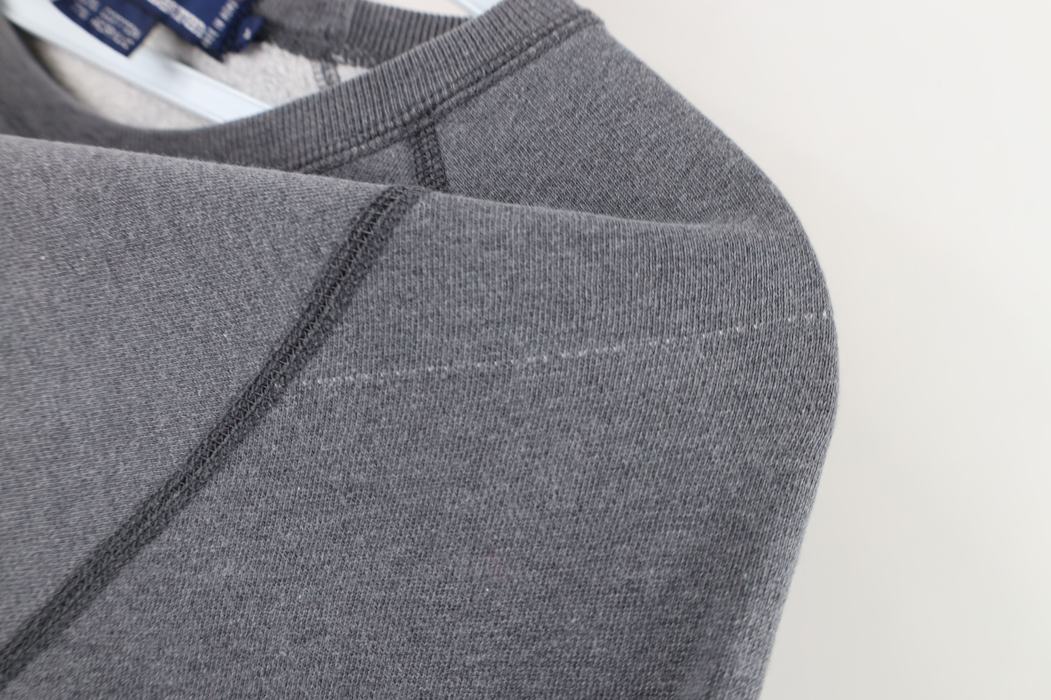 Polo Ralph Lauren Vintage 80s 90s Ralph Lauren Raglan Crewneck Sweatshirt Gray Size US M / EU 48-50 / 2 - 5 Thumbnail