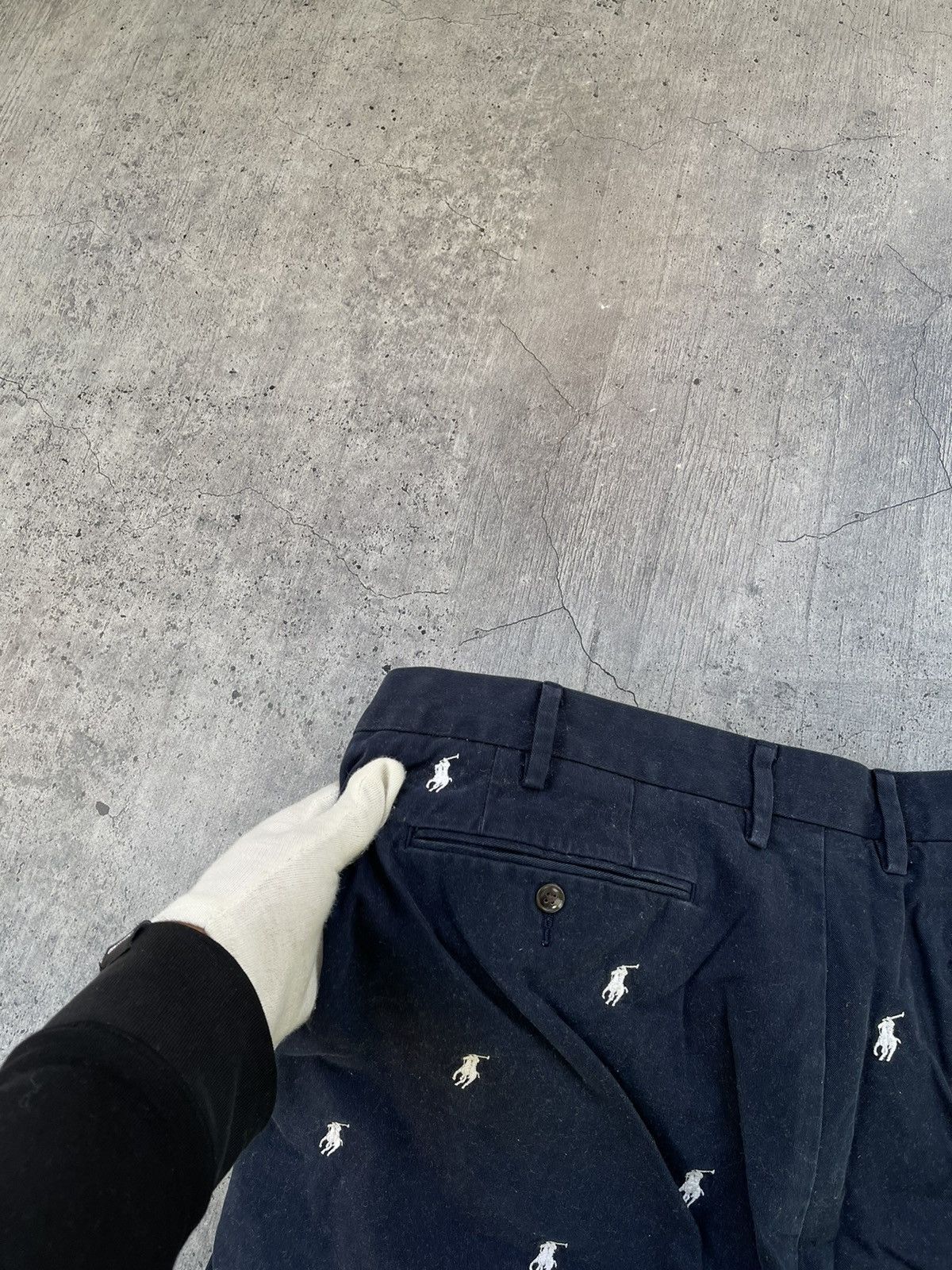 Polo Ralph Lauren × Vintage Polo Ralph Lauren monogram shorts Size US 40 / EU 56 - 7 Thumbnail