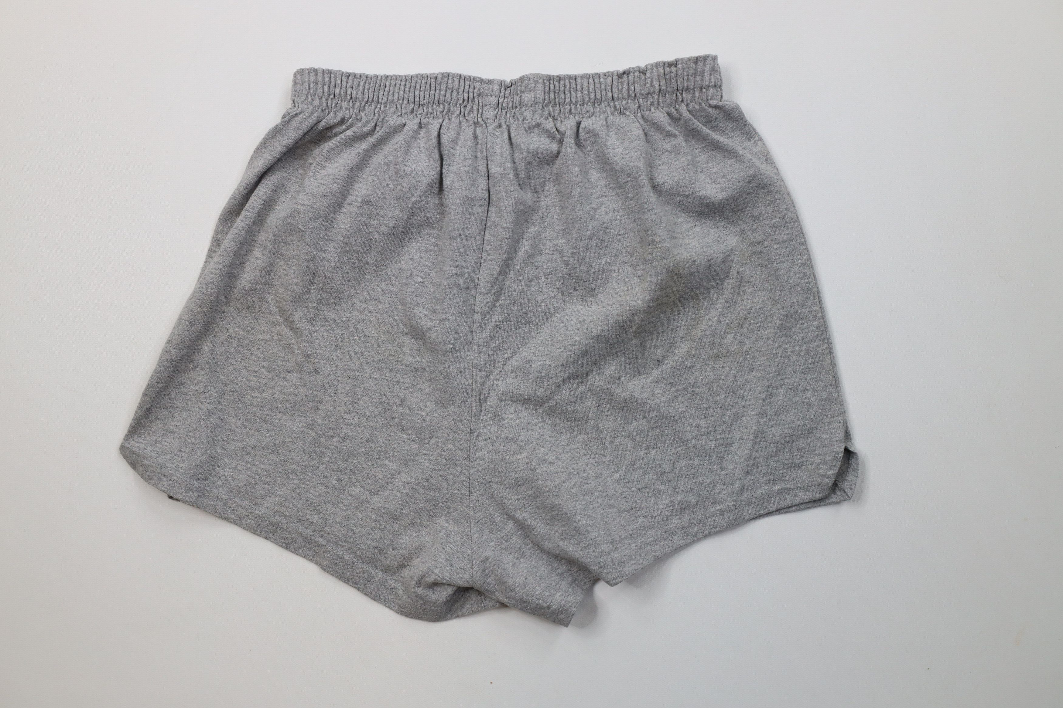 Vintage Vintage 90s Y2K Streetwear Hot Booty Shorts Heather Gray Size 26" / US 2 / IT 38 - 6 Thumbnail