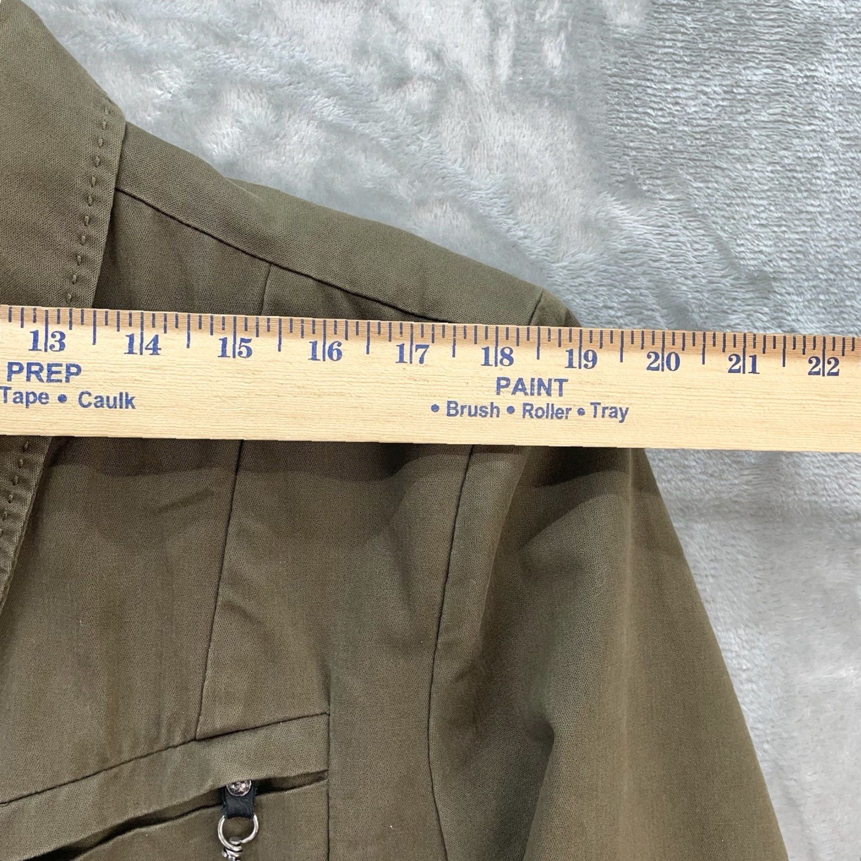 Diesel Diesel Blazer Mens Jacket Regular Single-Breasted One-Button Vintage Cotton Fleece Brown XL Casual Sports University Size 46R - 7 Thumbnail
