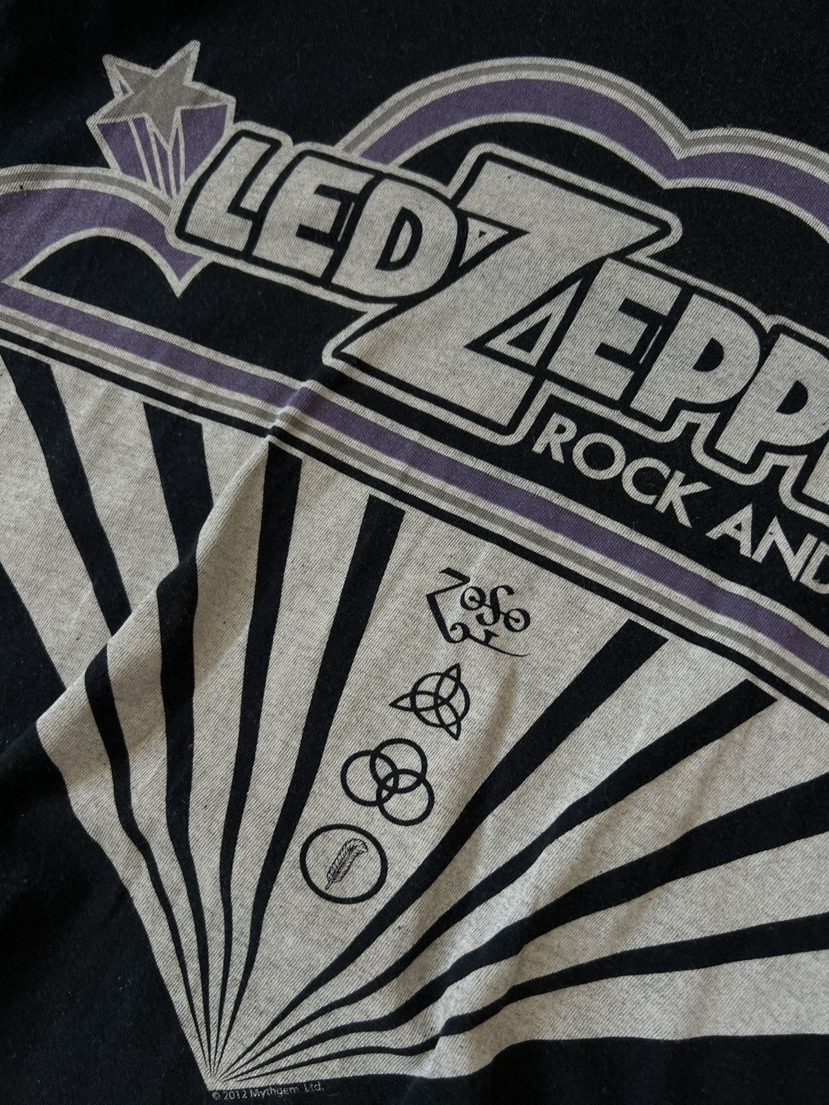 Band Tees × Vintage ‼️Led Zeppelin Archival Vintage Rock Band T-shirt‼️ Size US L / EU 52-54 / 3 - 15 Thumbnail