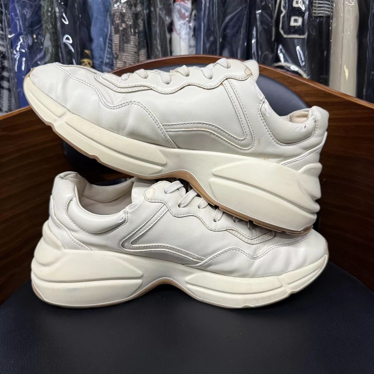Gucci Gucci Rhyton25 Ivory White 8.5 Size US 8.5 / EU 41-42 - 7 Thumbnail