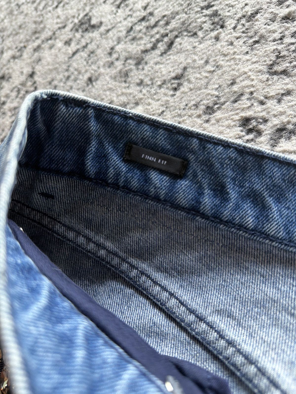 Versace Versace Crystal Embellished Baroque Denim Jeans Size US 34 / EU 50 - 3 Thumbnail
