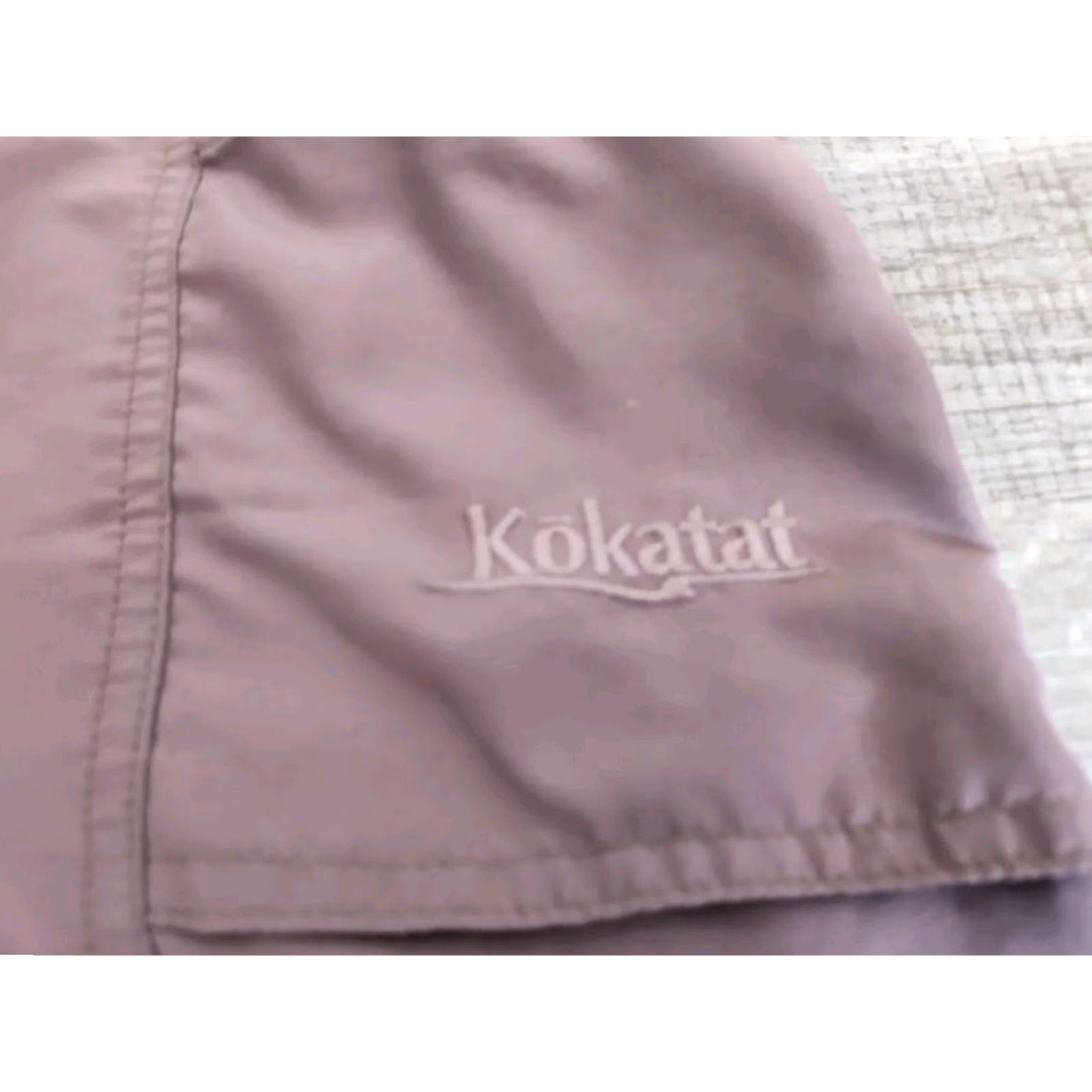 Vintage Kokatat Board Shorts Swim Mens Size 36/38 Drawstring Pocket Tie Size US 36 / EU 52 - 2 Thumbnail
