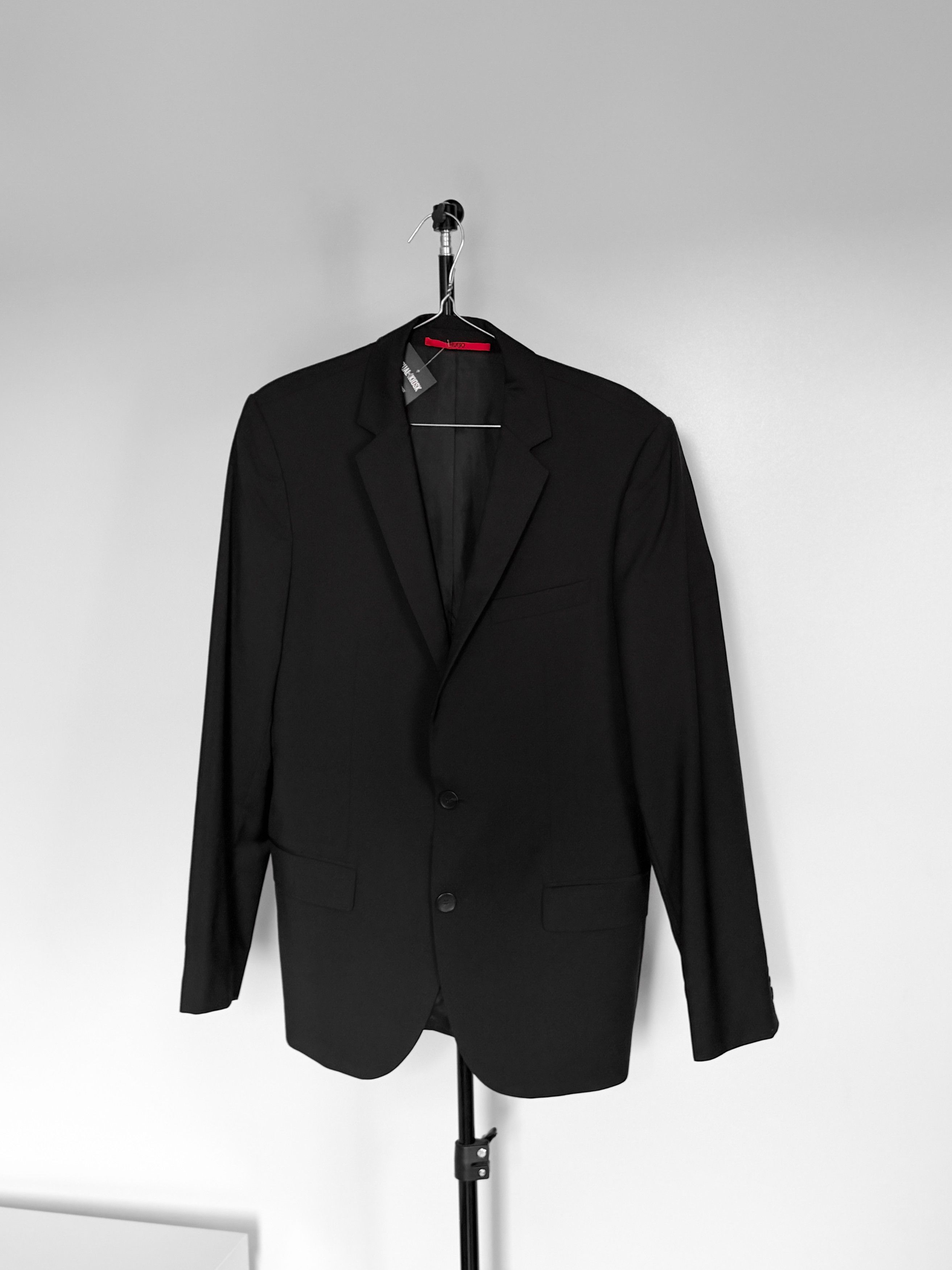 Hugo Boss HUGO BOSS Red Label Black Suit Jacket Blazer Size 38R - 1 Thumbnail