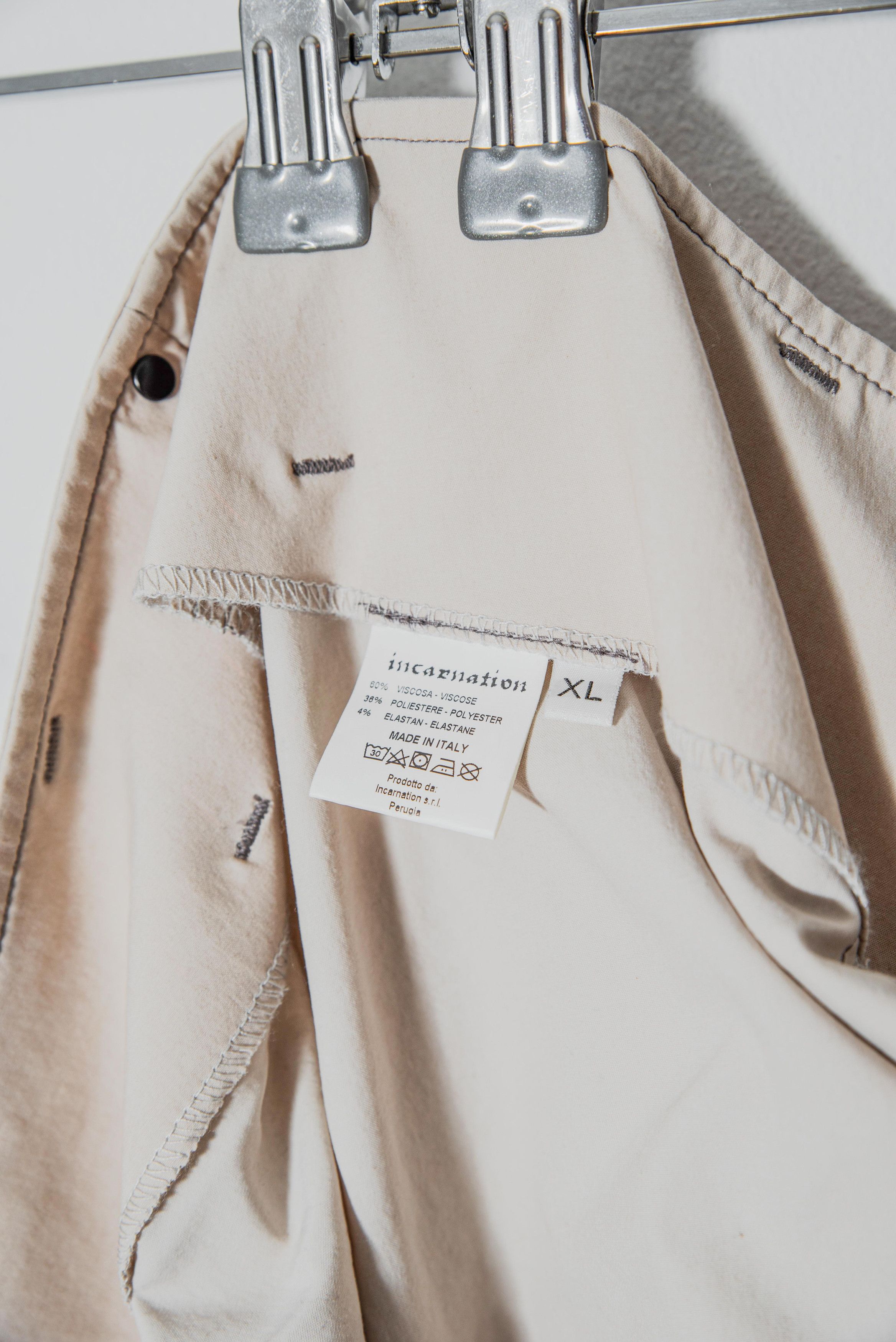 Incarnation Incarnation Beige Cropped Pants Size US 34 / EU 50 - 7 Thumbnail