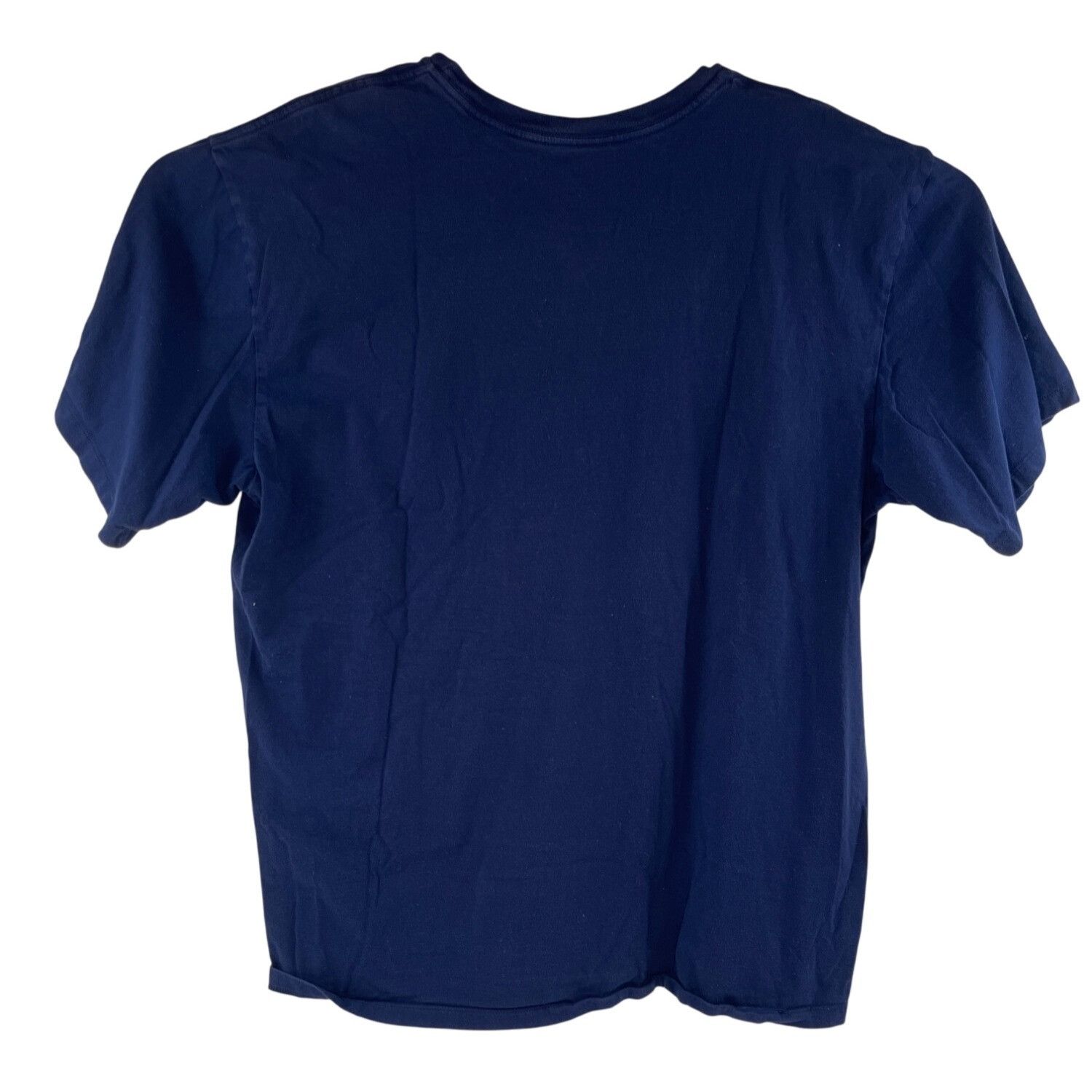 Calvin Klein Calvin Klein Mens Navy Blue Short Sleeve Crewneck T-Shirt XL Size US XL / EU 56 / 4 - 2 Thumbnail