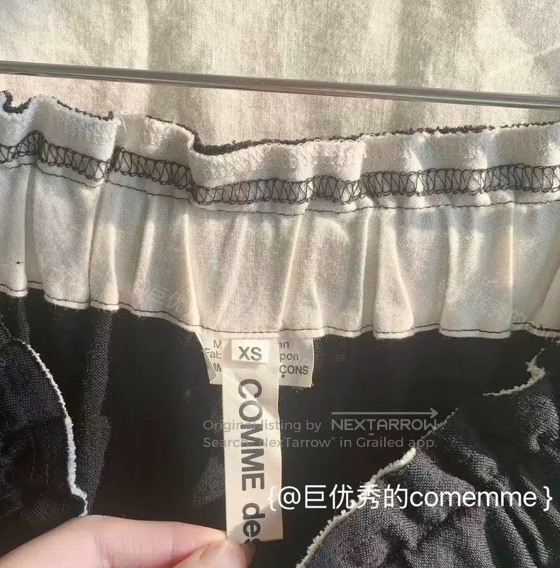 Comme des Garcons Comme Des Garcons size XS Dark Avant-garde Deconstructed B Size 23" - 8 Thumbnail