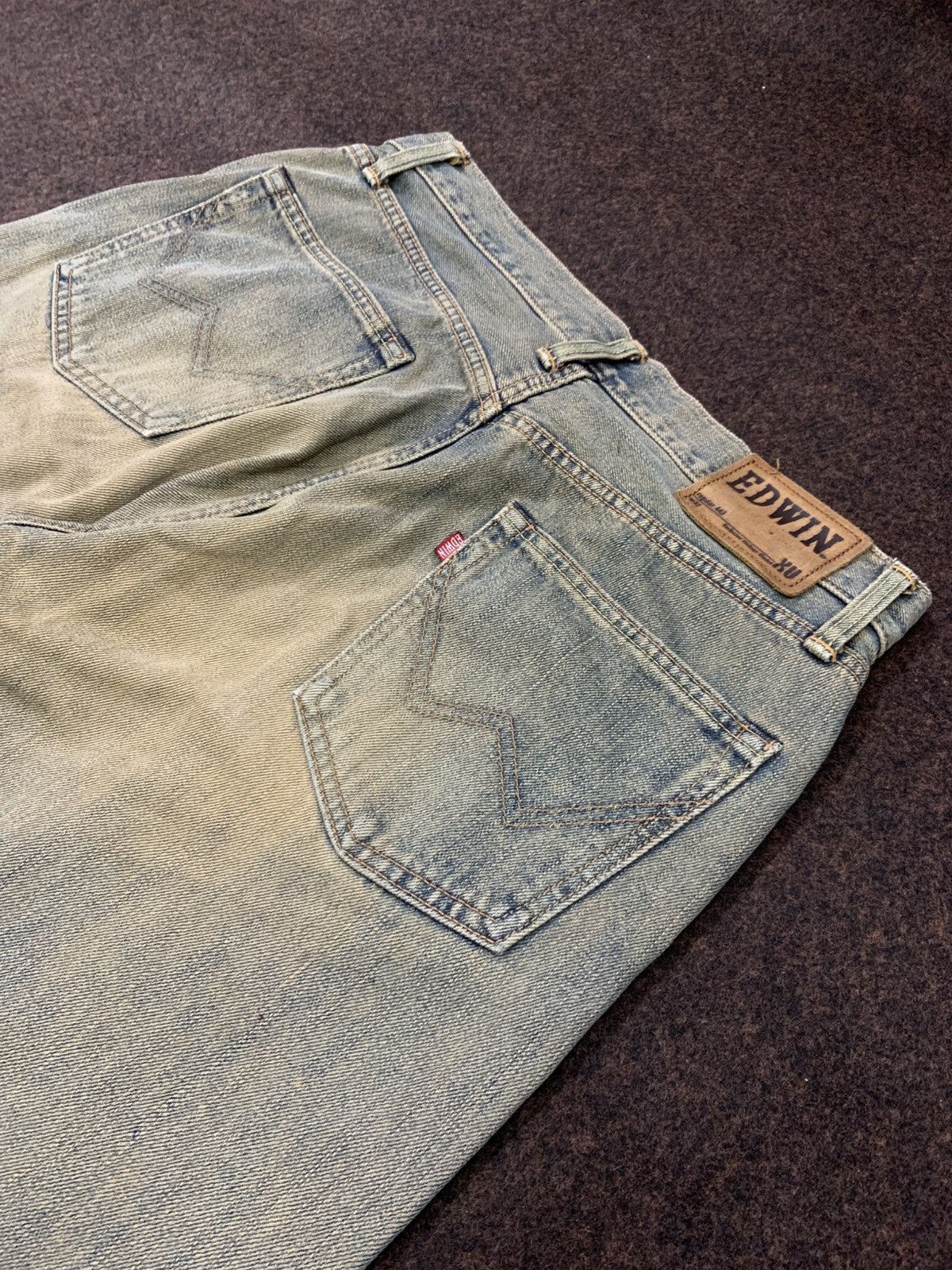 Edwin DISTRESSED EDWIN 443 LIKE IF SIX WASH NINE. Size US 32 / EU 48 - 11 Thumbnail