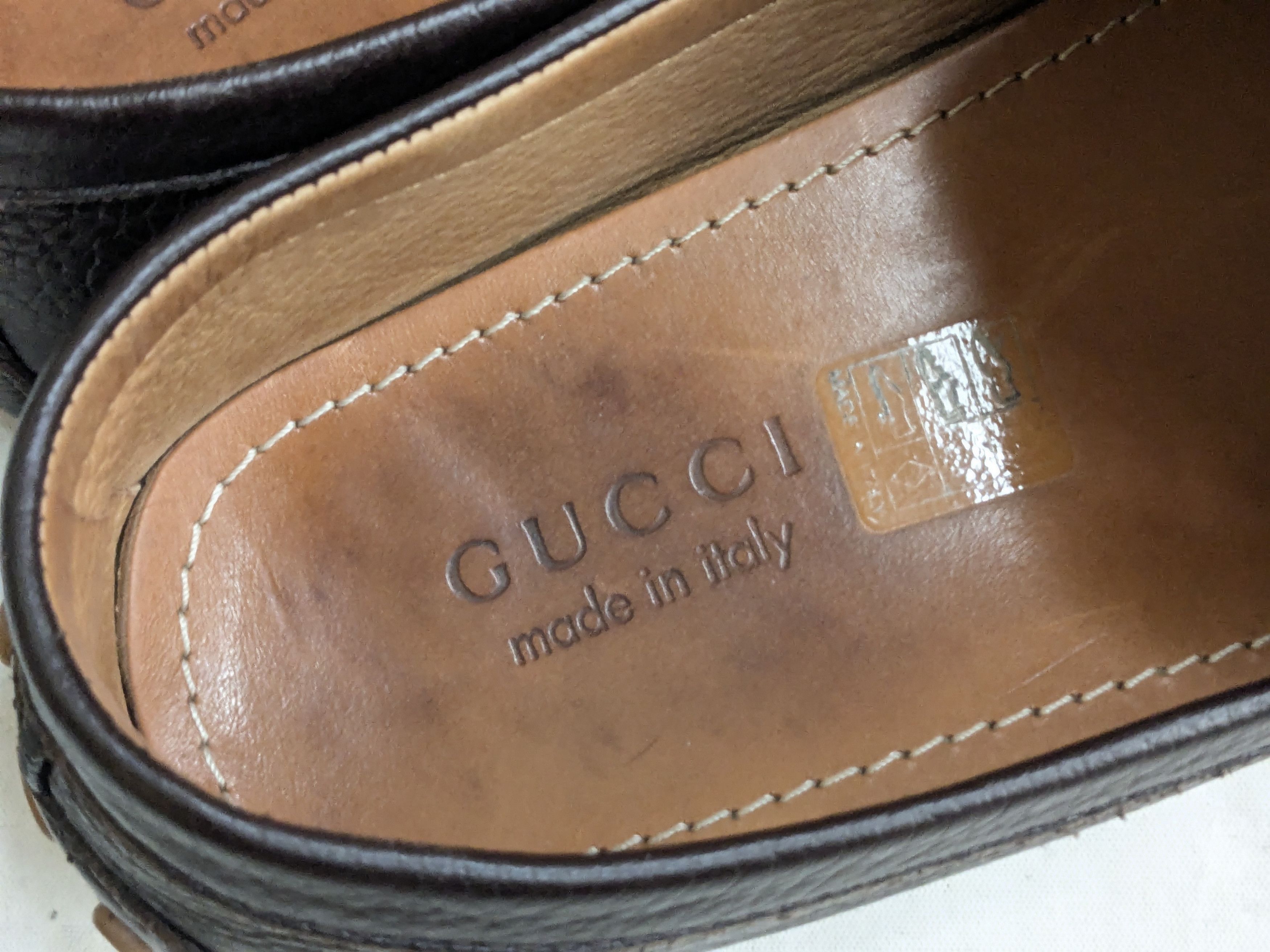 Gucci Gucci Horsebit Driving Loafers Brown 11 Leather Snaffle Size US 11 / EU 44 - 7 Thumbnail