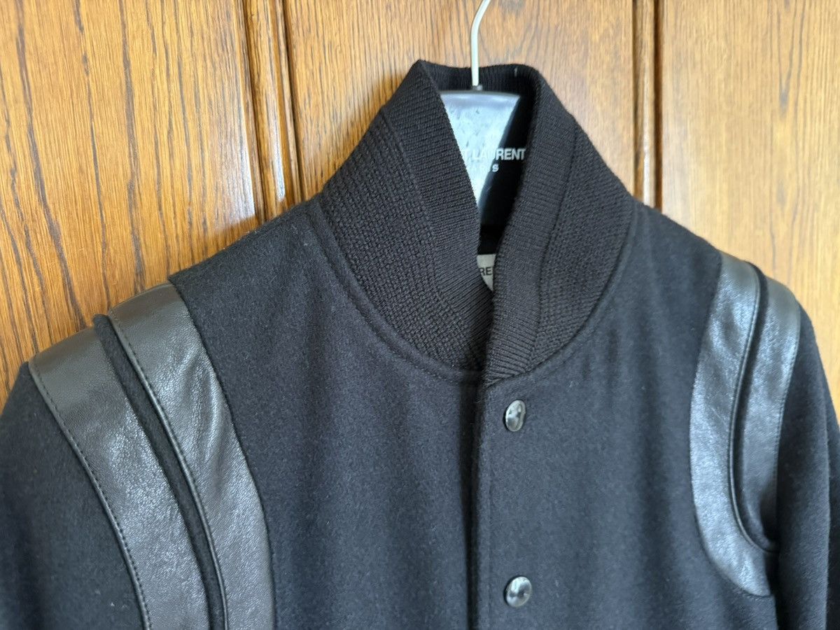 Saint Laurent Paris $3k 🤑Saint Laurent classic black teddy leather wool FR36 S Size XS / US 0-2 / IT 36-38 - 9 Thumbnail