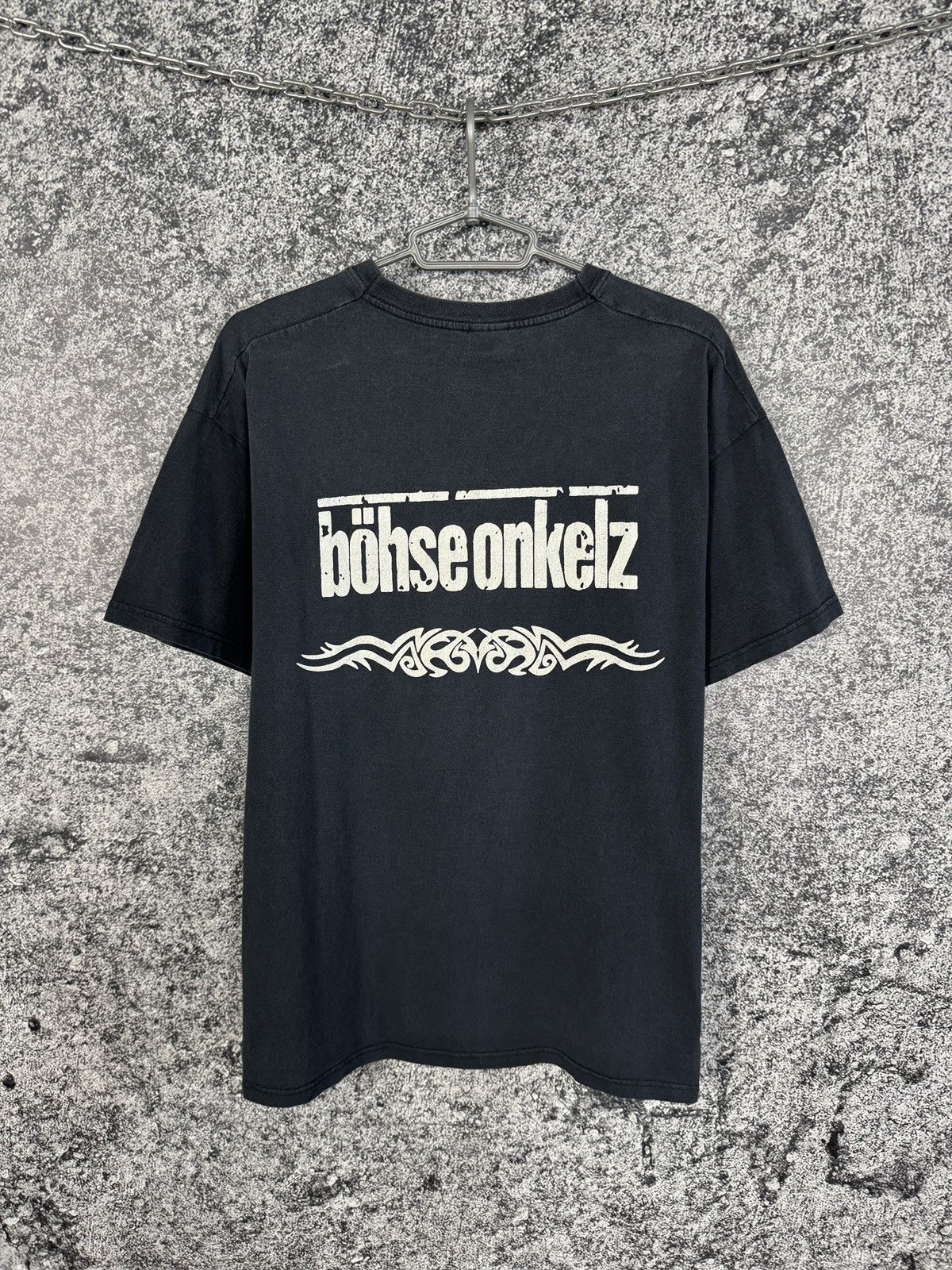 Band Tees Vintage Bohse Onkelz Band T-Shirt Rock Graphic Tee Rare XL Size US XL / EU 56 / 4 - 11 Thumbnail