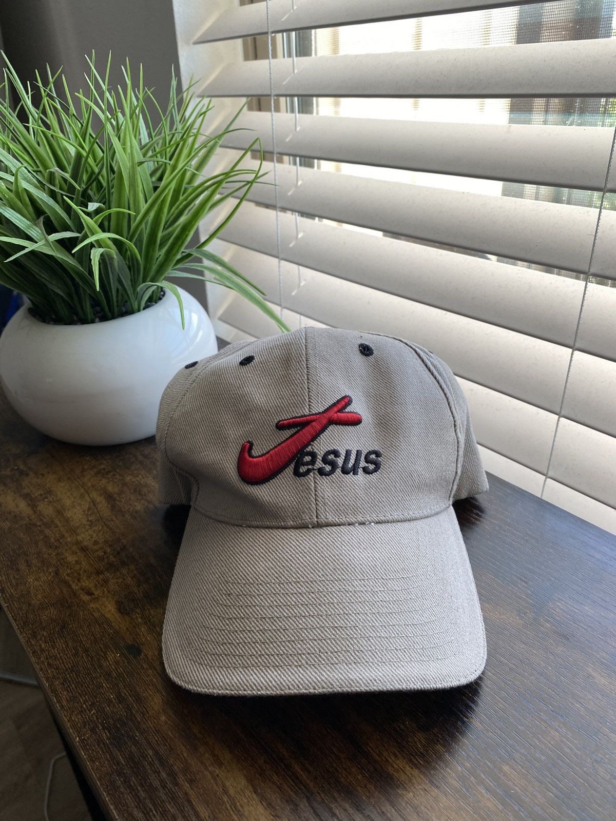 Vintage Vintage Jesus Nike Hat Size ONE SIZE - 1 Thumbnail