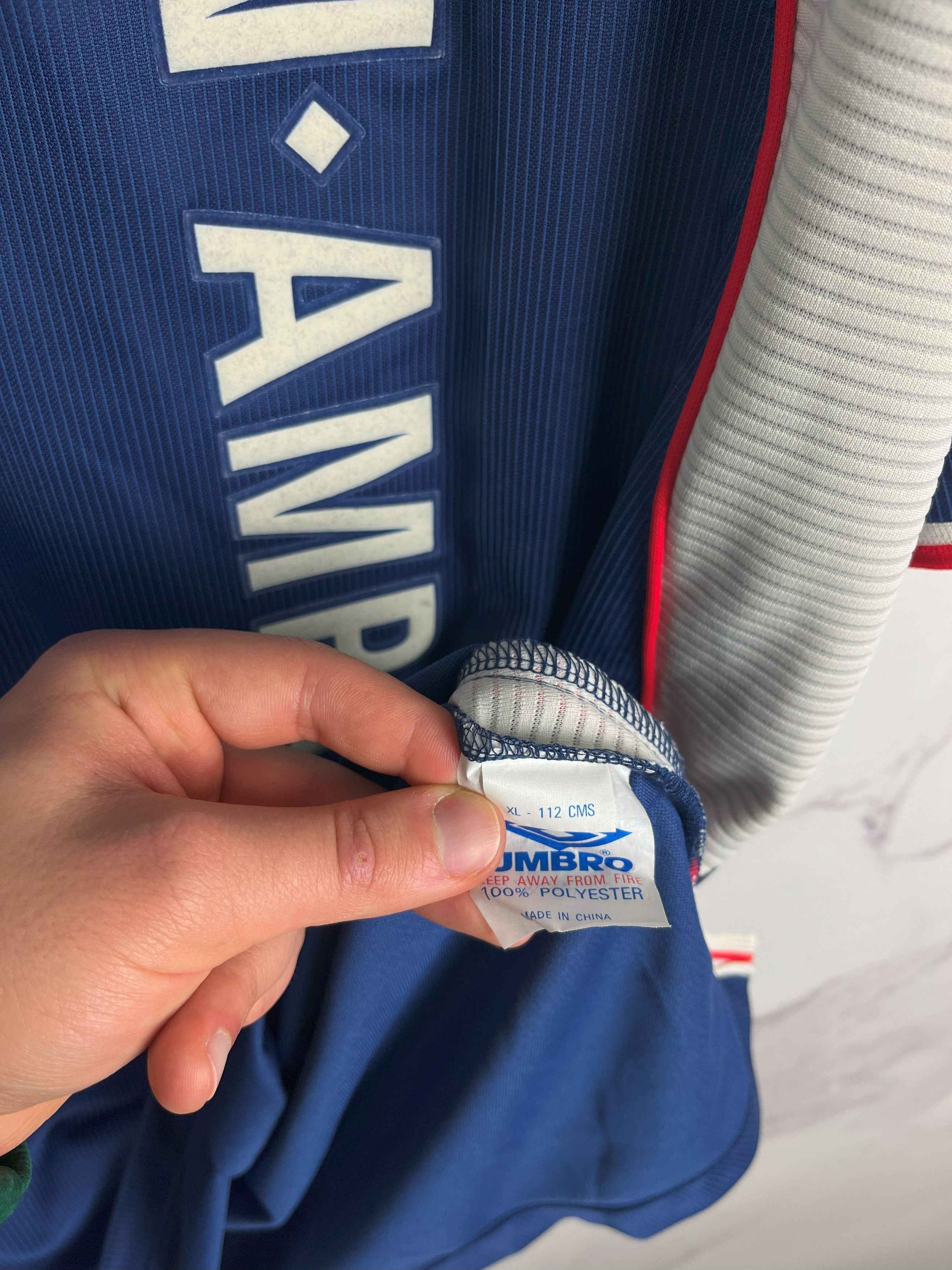 Umbro × Vintage Vintage Umbro Ajax Amsterdam Football Jersey 99 - 00 Season Size US XL / EU 56 / 4 - 11 Thumbnail