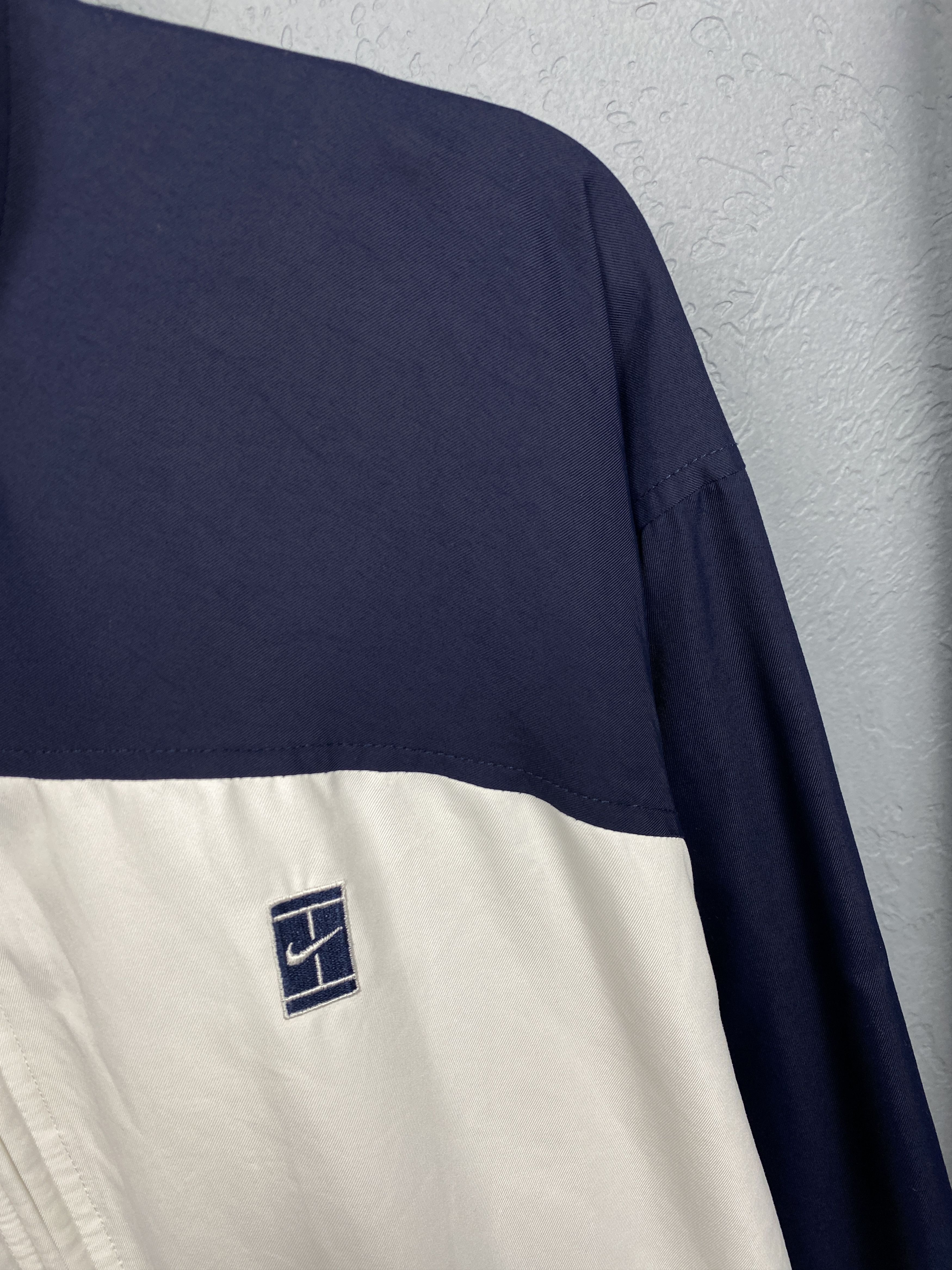 Nike NIKE 90s Vintage Mens Windbreaker Track Top Jacket Tennis Size US L / EU 52-54 / 3 - 3 Thumbnail