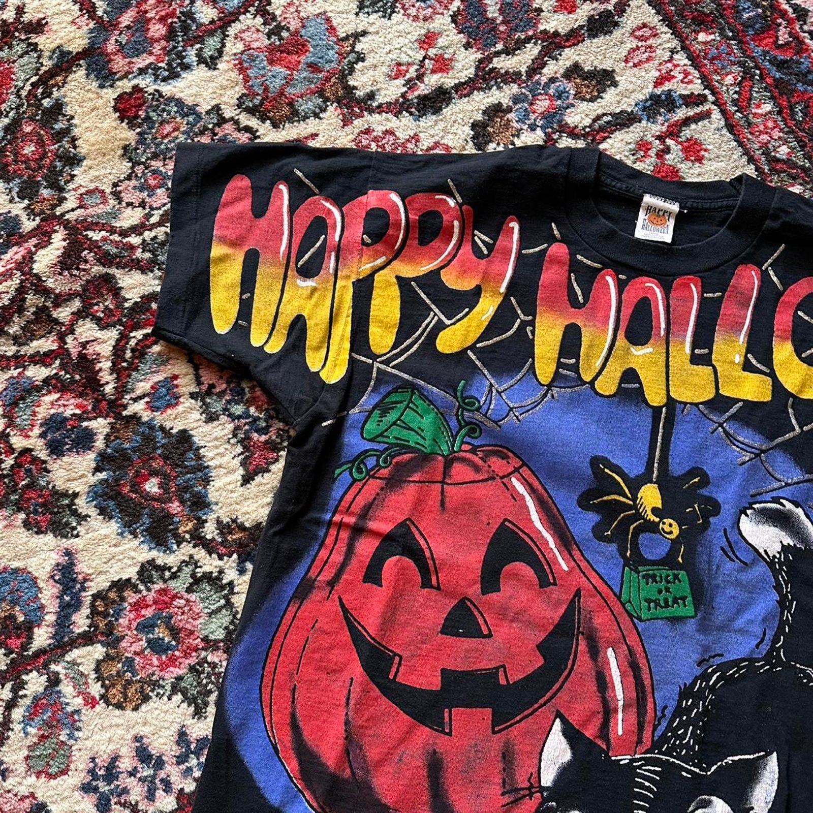 Cartoon Network × Vintage Vintage 1996 Halloween All Over Print Shirt Size US L / EU 52-54 / 3 - 2 Thumbnail