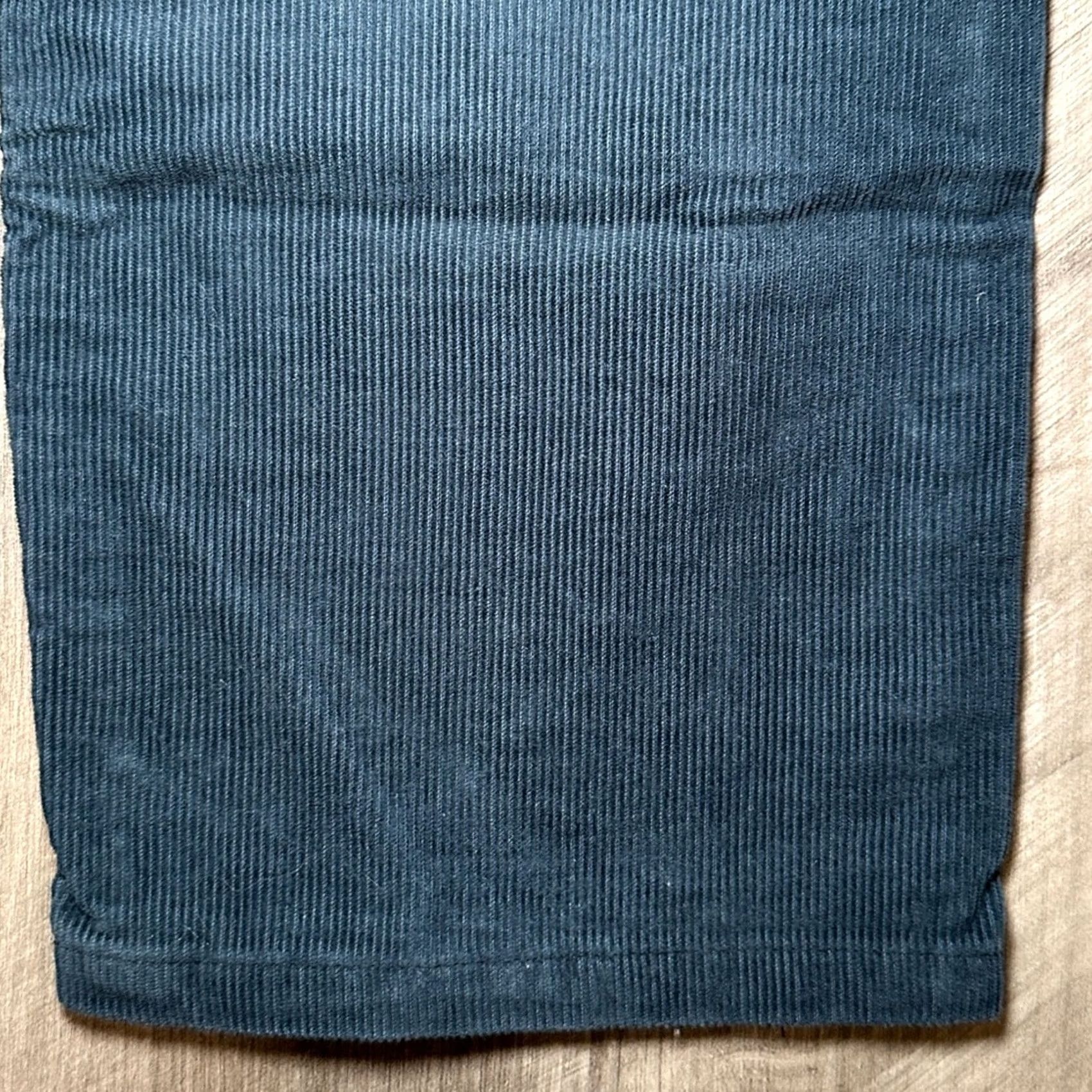 J Brand J Brand Kane Straight Fit Drab Navy Corduroy Jeans - 31 Mens Casual Chino 30in Inseam Size US 31 - 4 Thumbnail