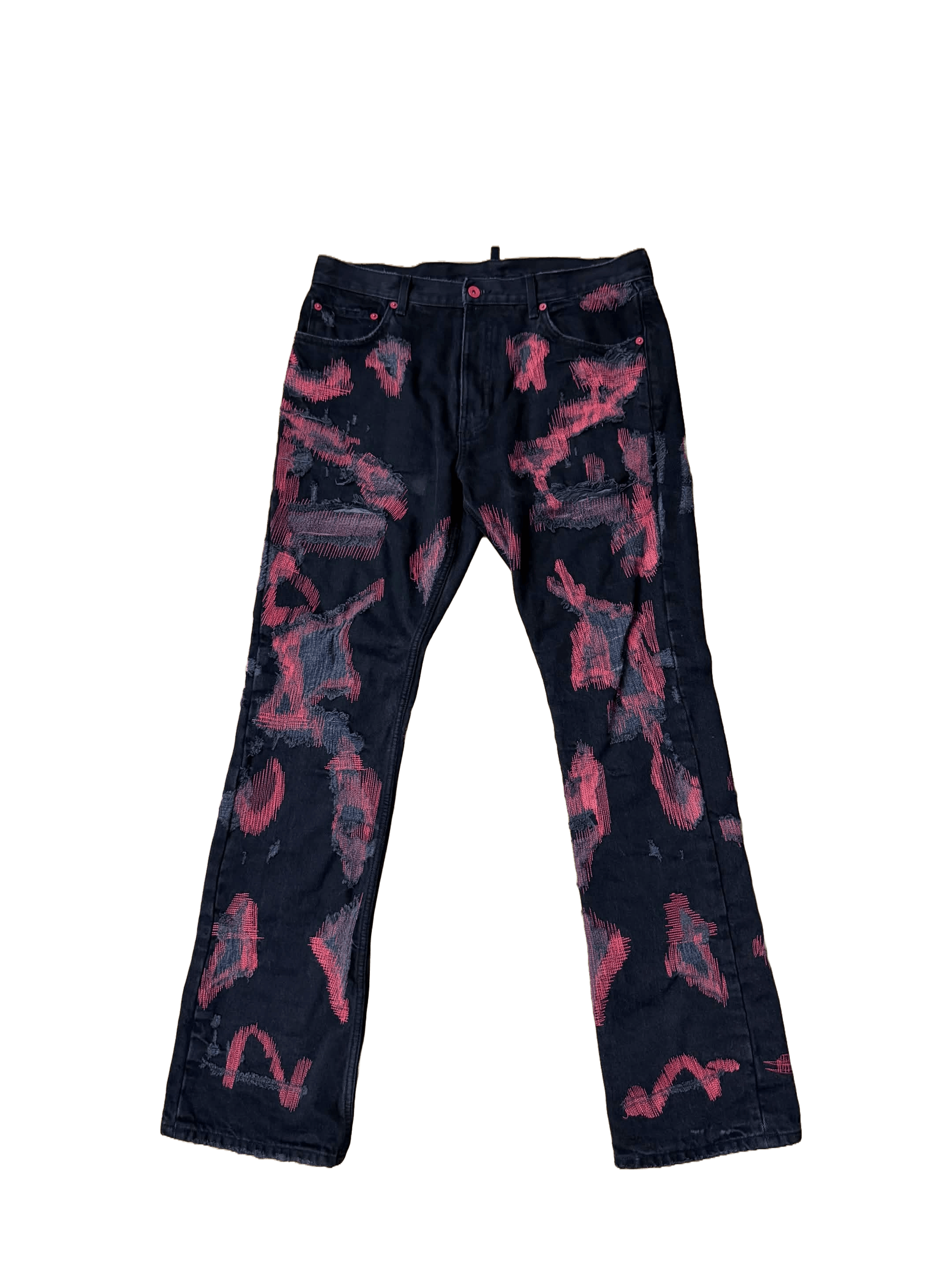 Endless Endless Denim Leather Pants | Grailed