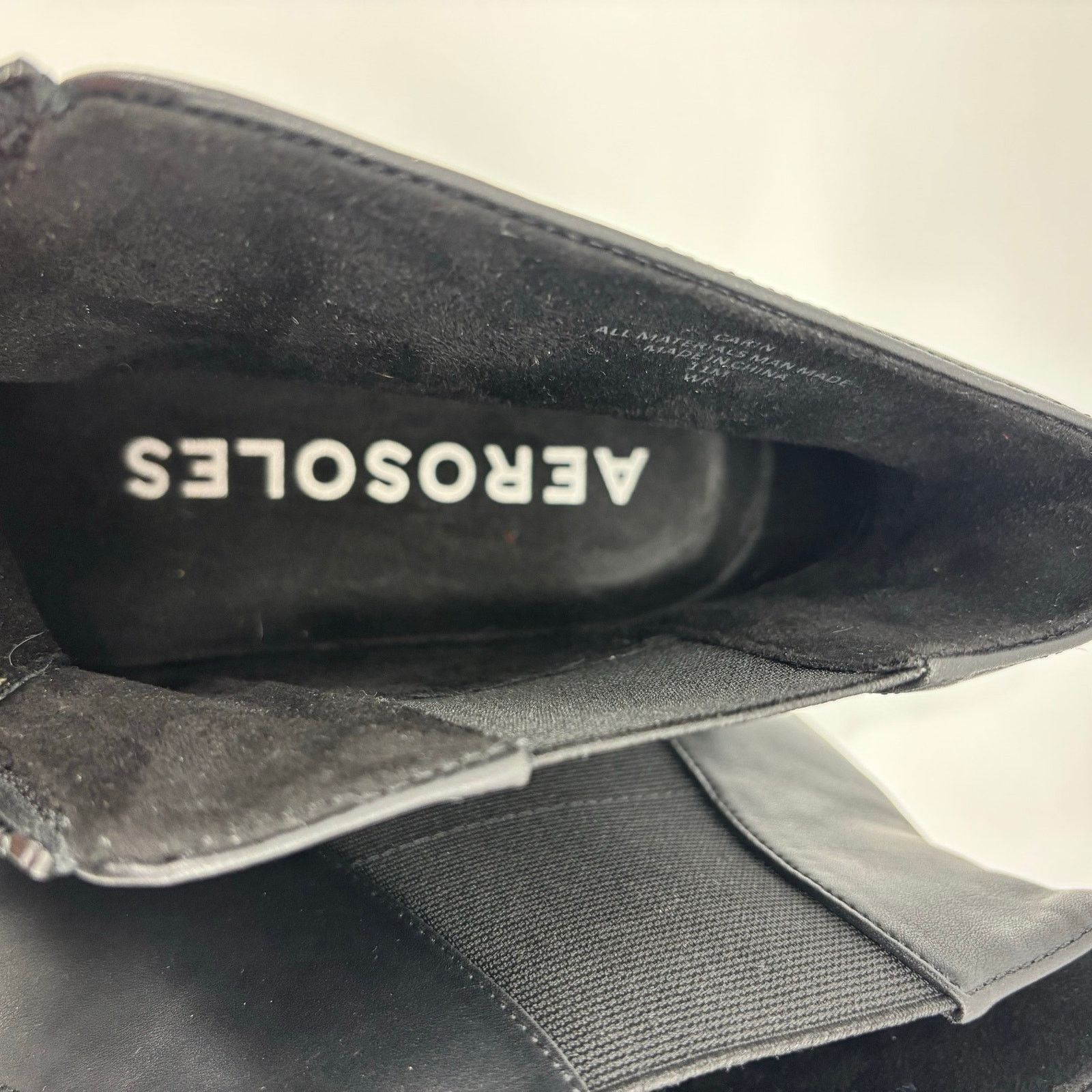 Other Aerosoles Carin Womens Size 11 Black Bootie Anke Boot Size US 11 / IT 41 - 12 Thumbnail