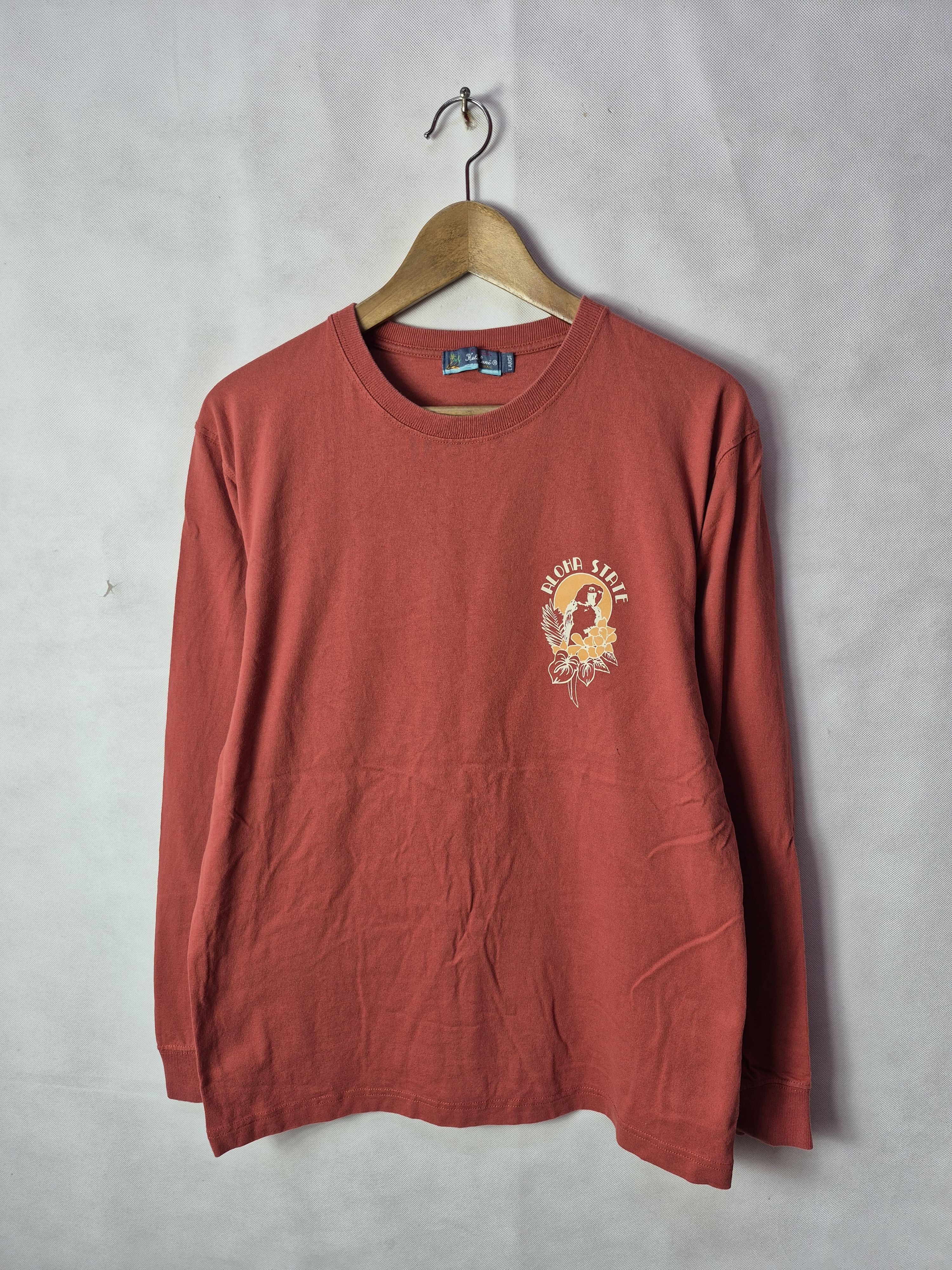 Other 🔥 Aloha Honolulu Hawaii Longsleeves Tee Big Logo Backhit Size US M / EU 48-50 / 2 - 4 Thumbnail