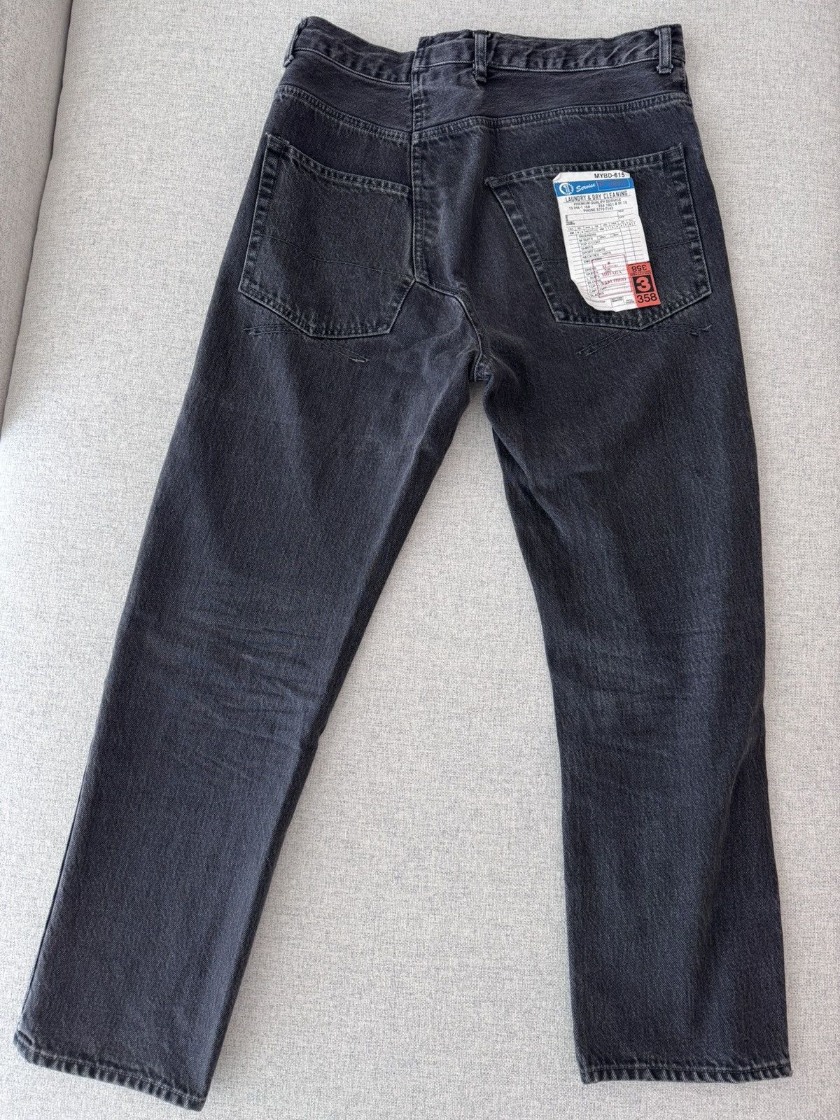 Maison MIHARA YASUHIRO Maison Mihara Yasuhiro Washed Jeans Black Size US 32 / EU 48 - 2 Thumbnail