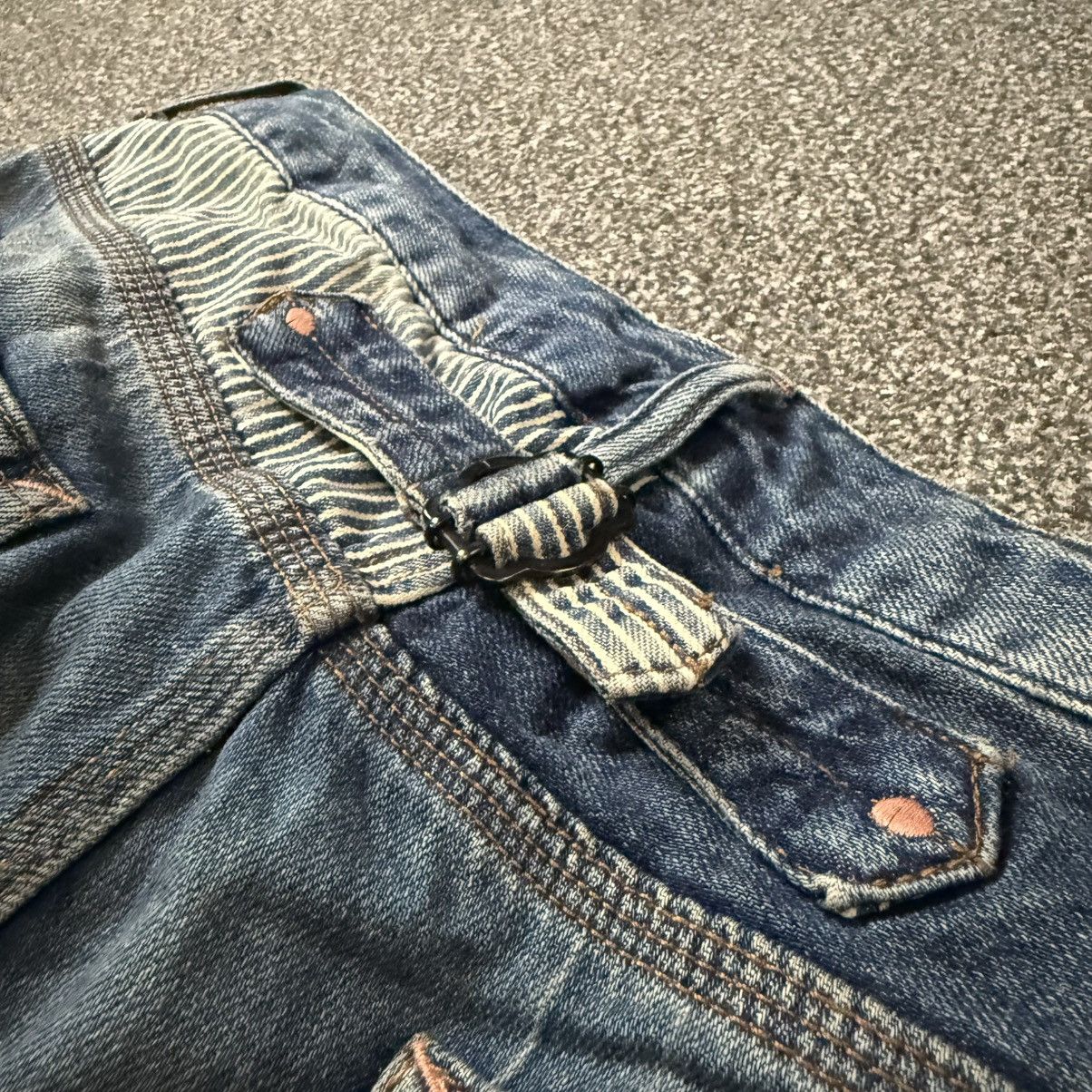 14th Addiction Japanese Vintage 90s HR Market Dungaree Pants Streetwear Size US 32 / EU 48 - 10 Thumbnail