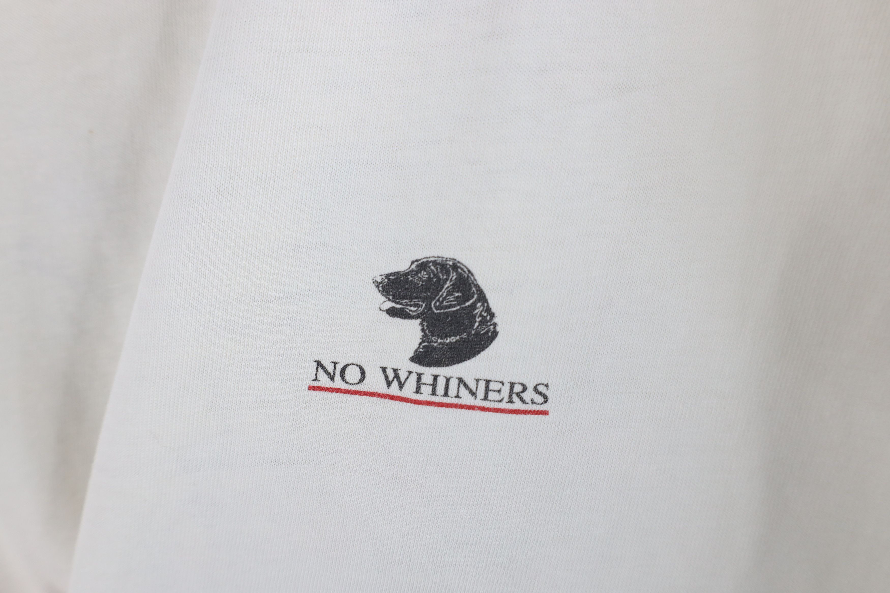 Vintage Vintage 90s Whiners Black Dog Ale Beer Short Sleeve T-Shirt Size US XL / EU 56 / 4 - 4 Thumbnail