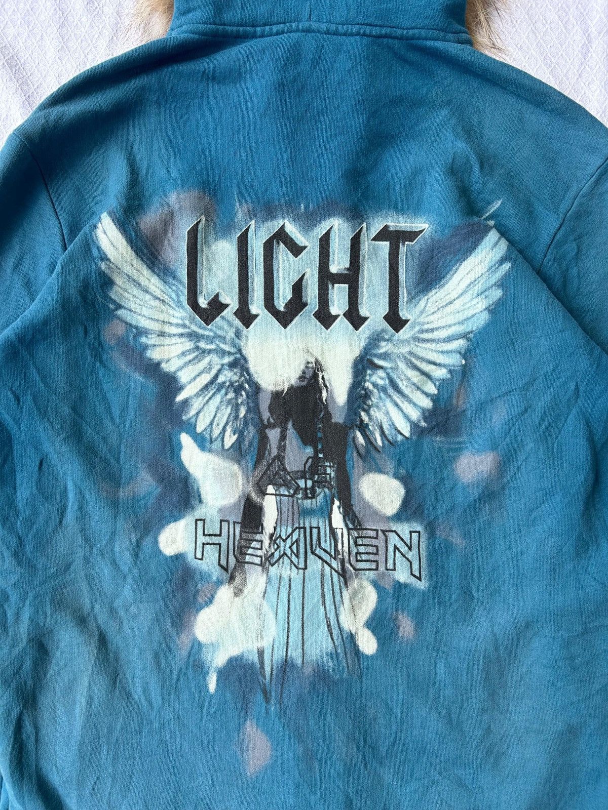 Japanese Brand Fur hoodie faith connexion light heaven style ifsixwasnine Size US M / EU 48-50 / 2 - 9 Thumbnail