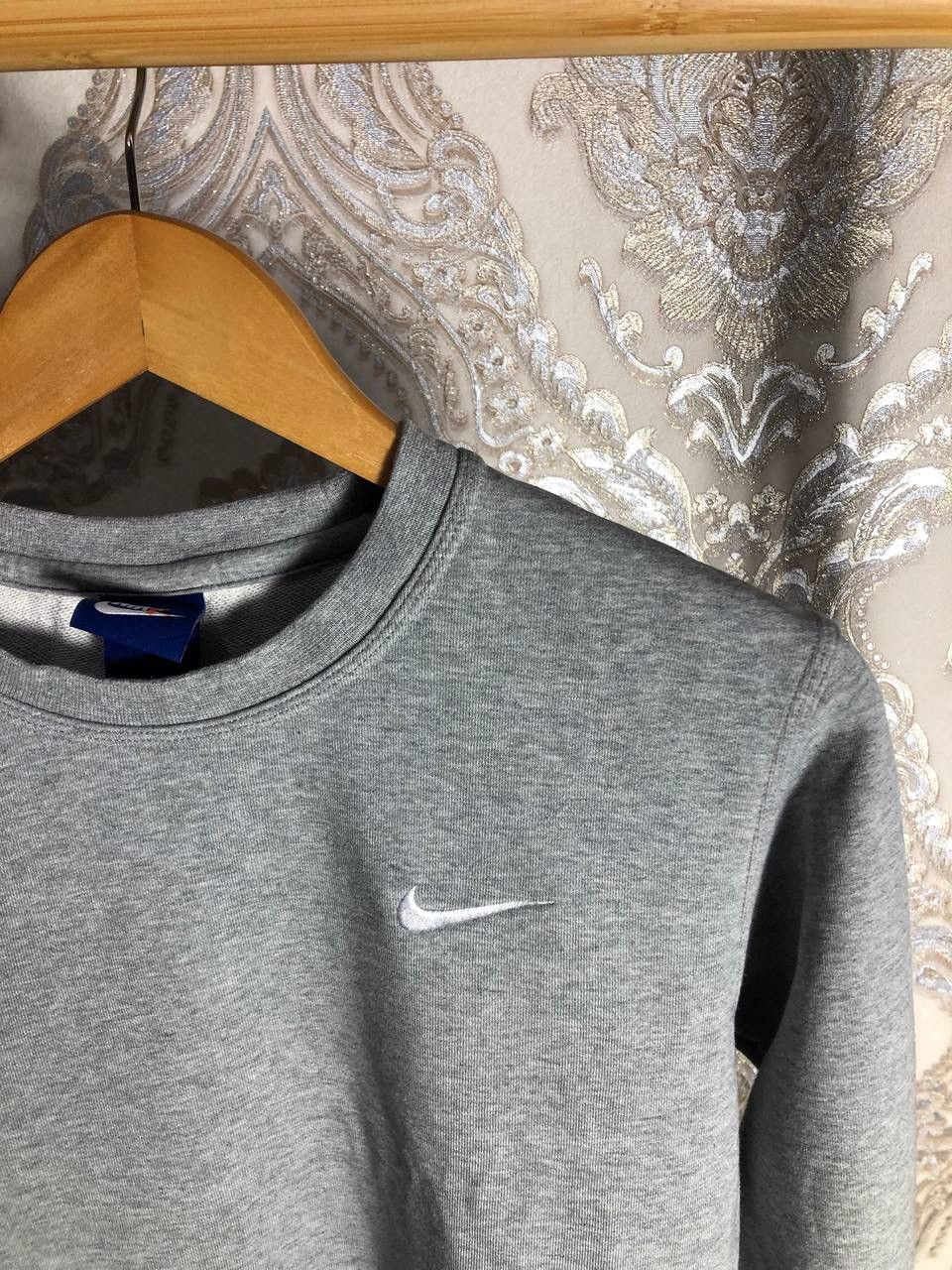 Nike × Vintage VERY RARE NIKE SWEATSHIRTS SWOOSH RETRO DRILL JAPAN STYLE Size US M / EU 48-50 / 2 - 2 Thumbnail