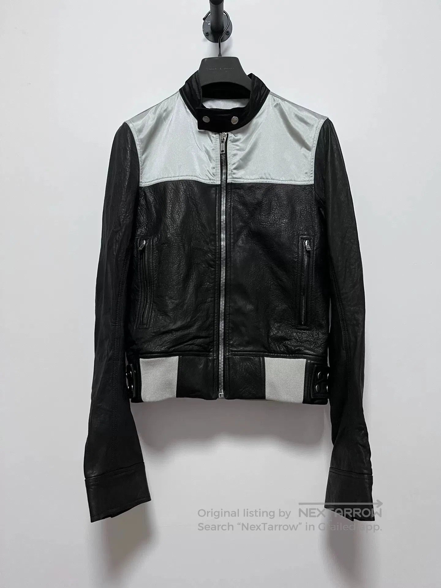 Rick Owens Rick Owens SS20 Short Leather Jacket. Size US S / EU 44-46 / 1 - 1 Thumbnail