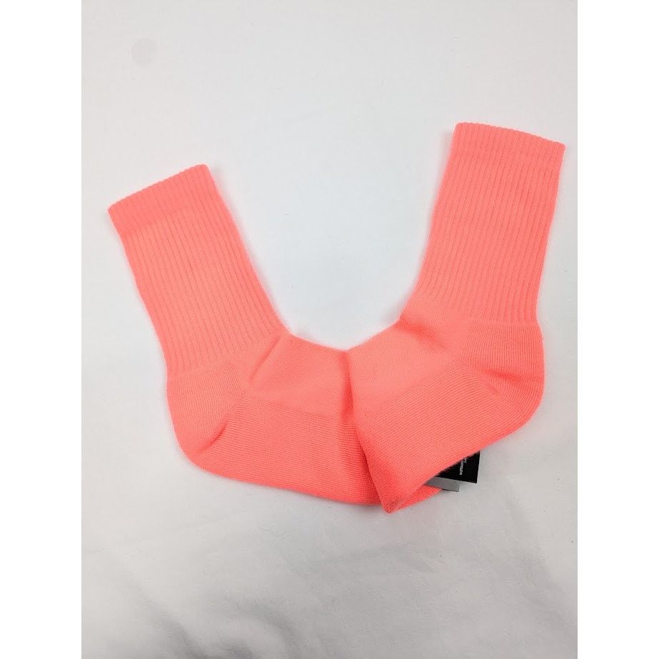 Balenciaga o1rshd1 Size: S / Fluo Cotton Sport Socks in Rose/Black Size ONE SIZE - 8 Thumbnail