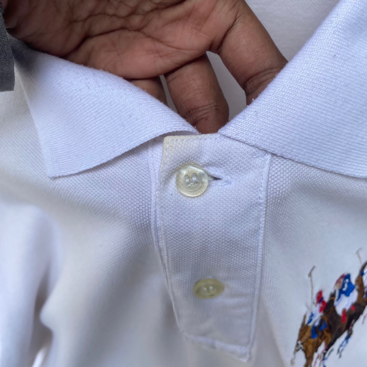Polo Ralph Lauren × Vintage VINTAGE POLO RALPH LAUREN COLLARED SHIRT WHITE SMALL Size US S / EU 44-46 / 1 - 4 Thumbnail