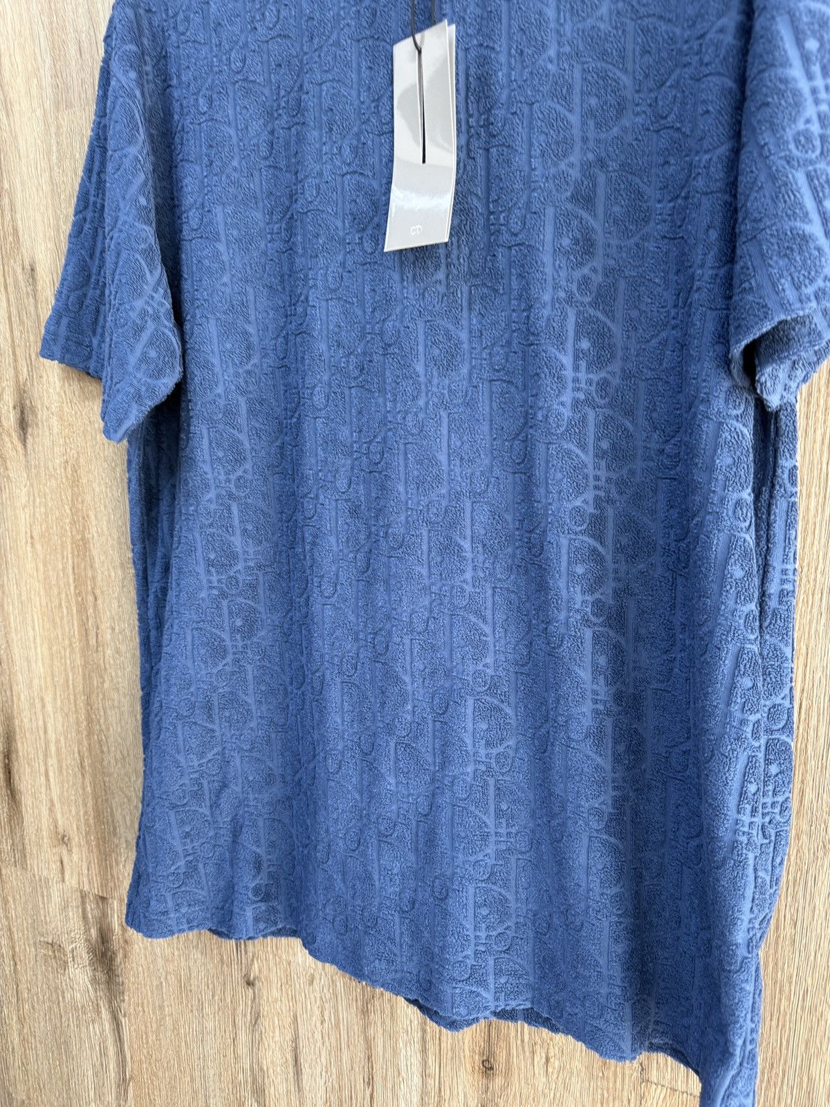 Dior Christian Dior Towel Short Sleeve Size US S / EU 44-46 / 1 - 4 Thumbnail