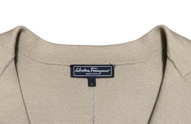 Salvatore Ferragamo Salvatore Ferragamo Cropped Cardigan Jacket Size L / US 10 / IT 46 - 5 Thumbnail