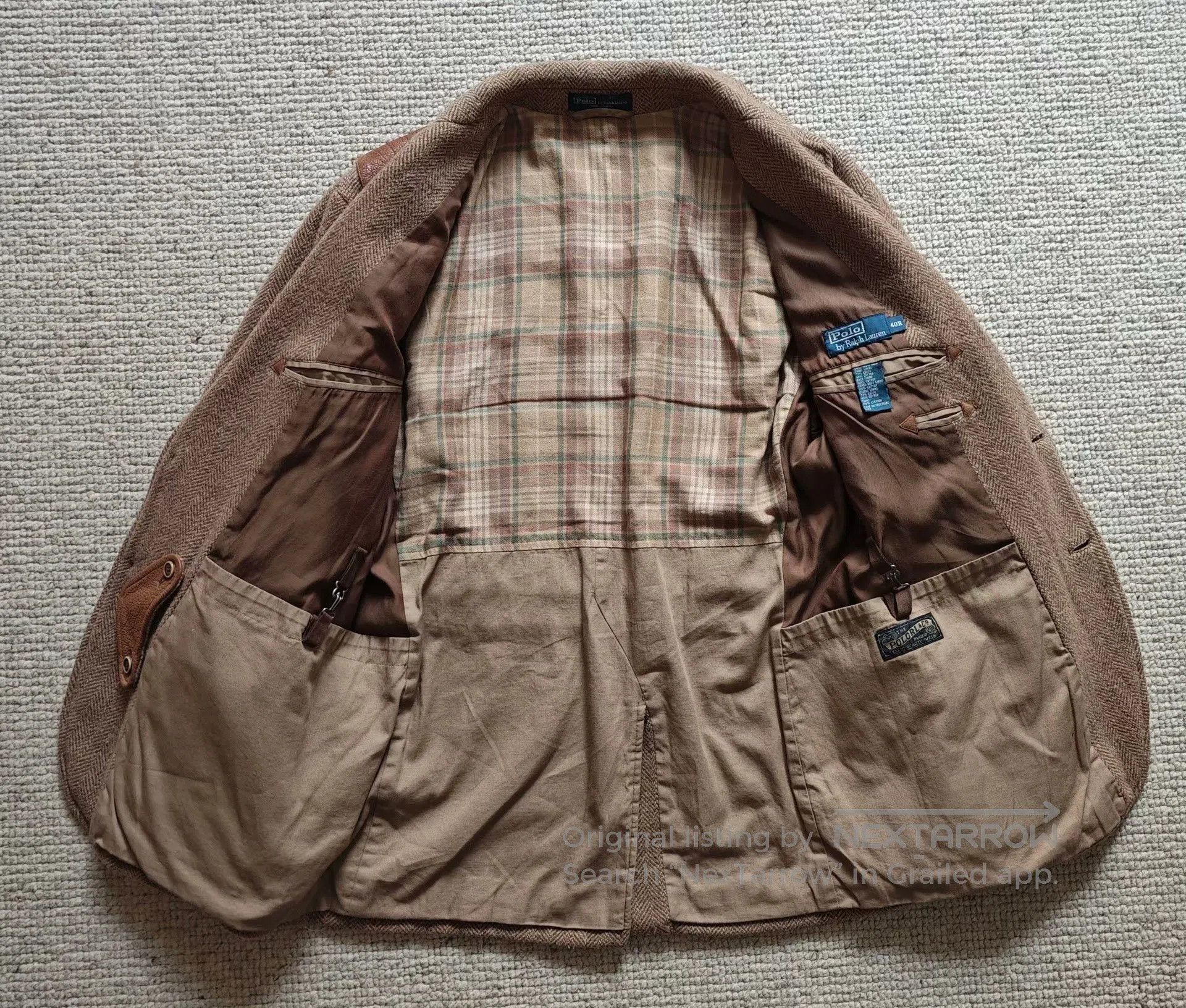 Polo Ralph Lauren Polo Ralph Lauren Tweed Hunting Jacket. Size US M / EU 48-50 / 2 - 2 Thumbnail