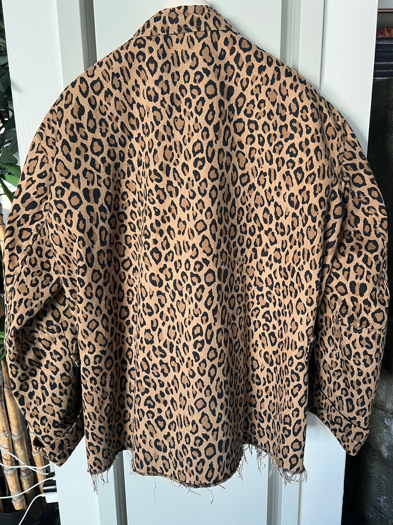 R13 r13 SHREDDED ANIMAL PRINT JACKET Size US S / EU 44-46 / 1 - 5 Thumbnail