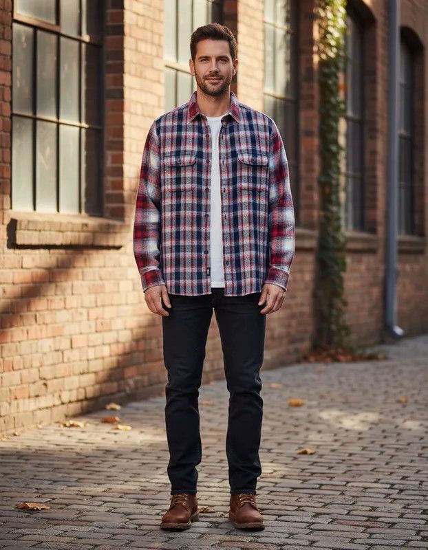 Gap GAP x PENDLETON Custom flannel shirt-Fashionella Size US M / EU 48-50 / 2 - 1 Thumbnail