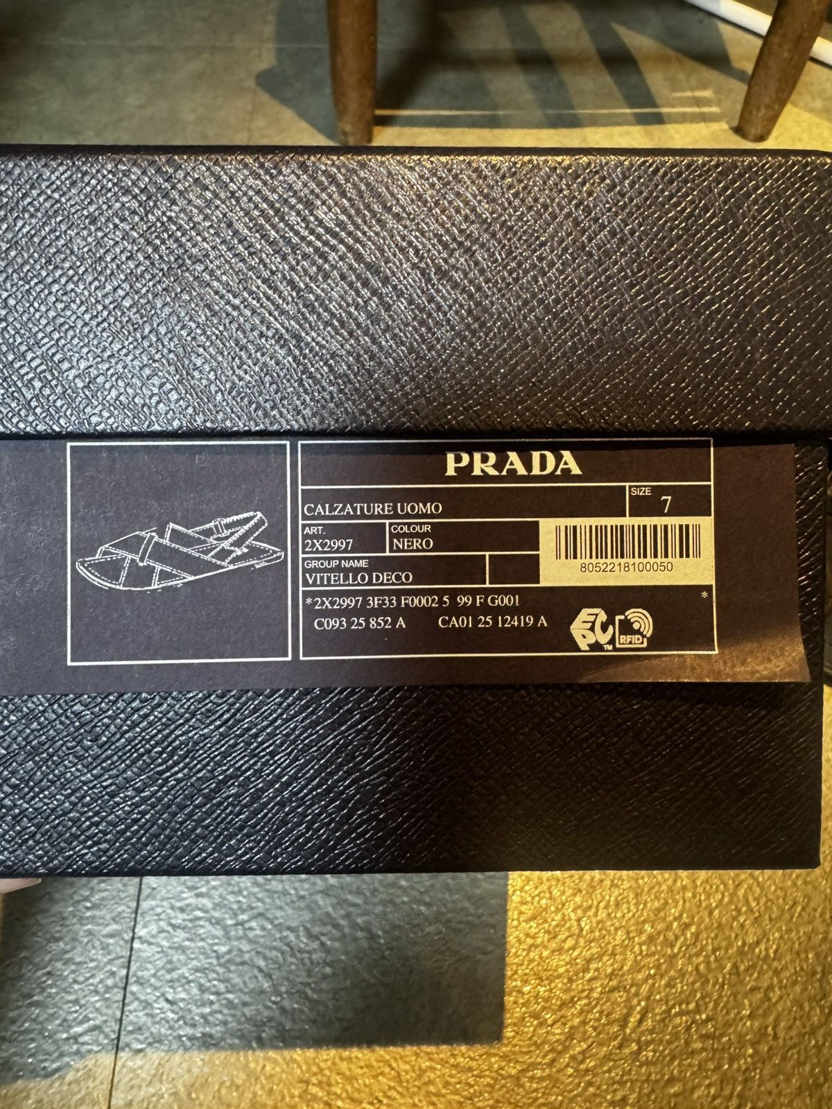 Prada *New*Prada Leather Cross Sandals Size US 8 / EU 41 - 8 Thumbnail
