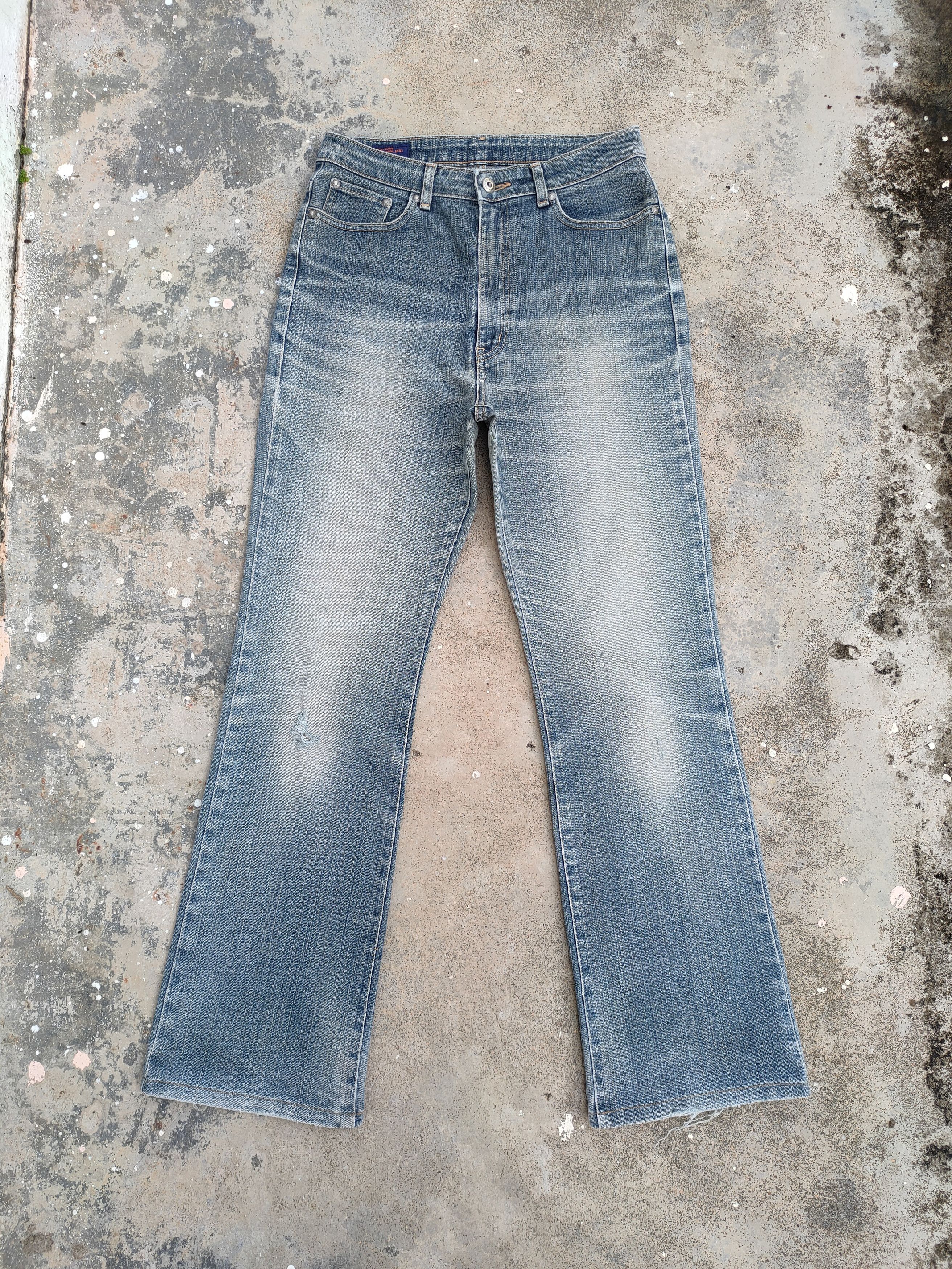 Edwin × Jean × Vintage VINTAGE MISS EDWIN WOMEN BOOTCUT FADED JEANS DENIM PANTS Size US 29 - 1 Thumbnail