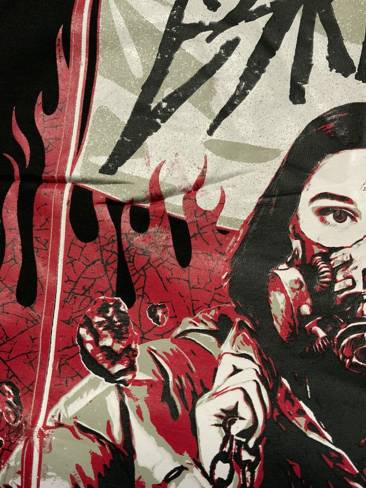 Band Tees Eskrota Atenciosamente Brazil Thrash Metal Rock Band T-Shirt Size US L / EU 52-54 / 3 - 6 Thumbnail
