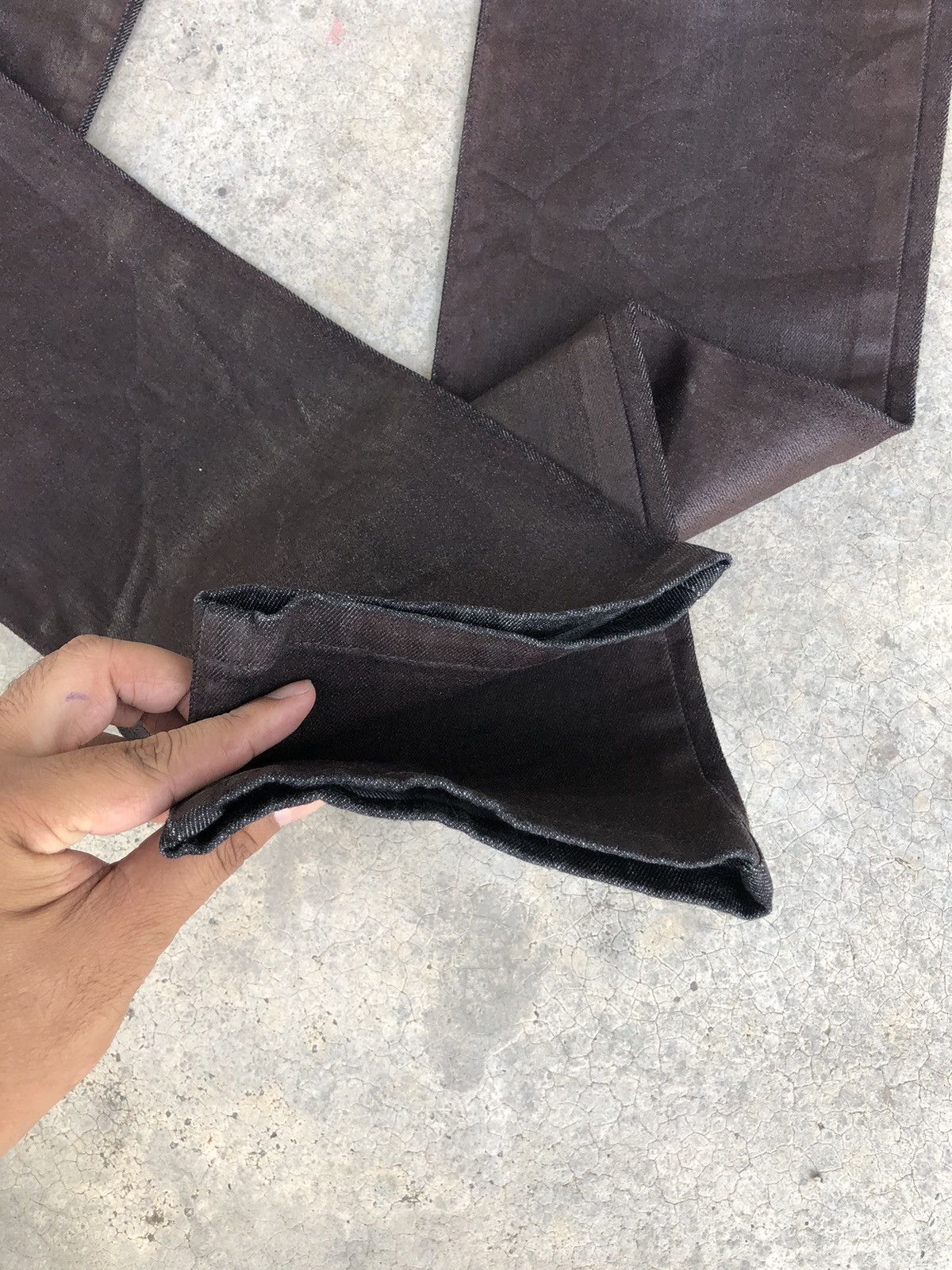 Tornado Mart Tornado Mart Waxed Skinny Jeans Size US 32 / EU 48 - 13 Thumbnail