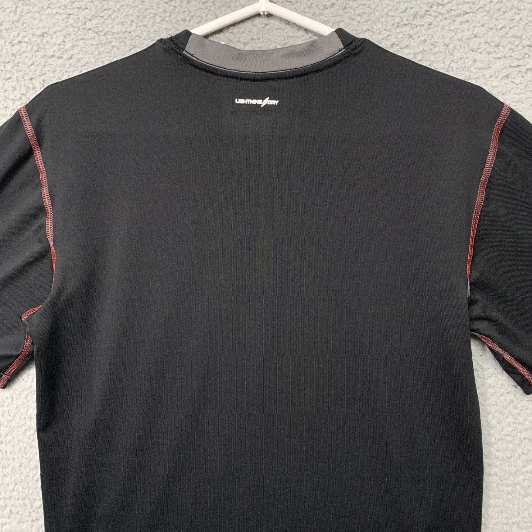 New Balance New Balance Athletic Top Women’s Size S Short Sleeve Running Black Red Quick Dry Size S / US 4 / IT 40 - 5 Thumbnail