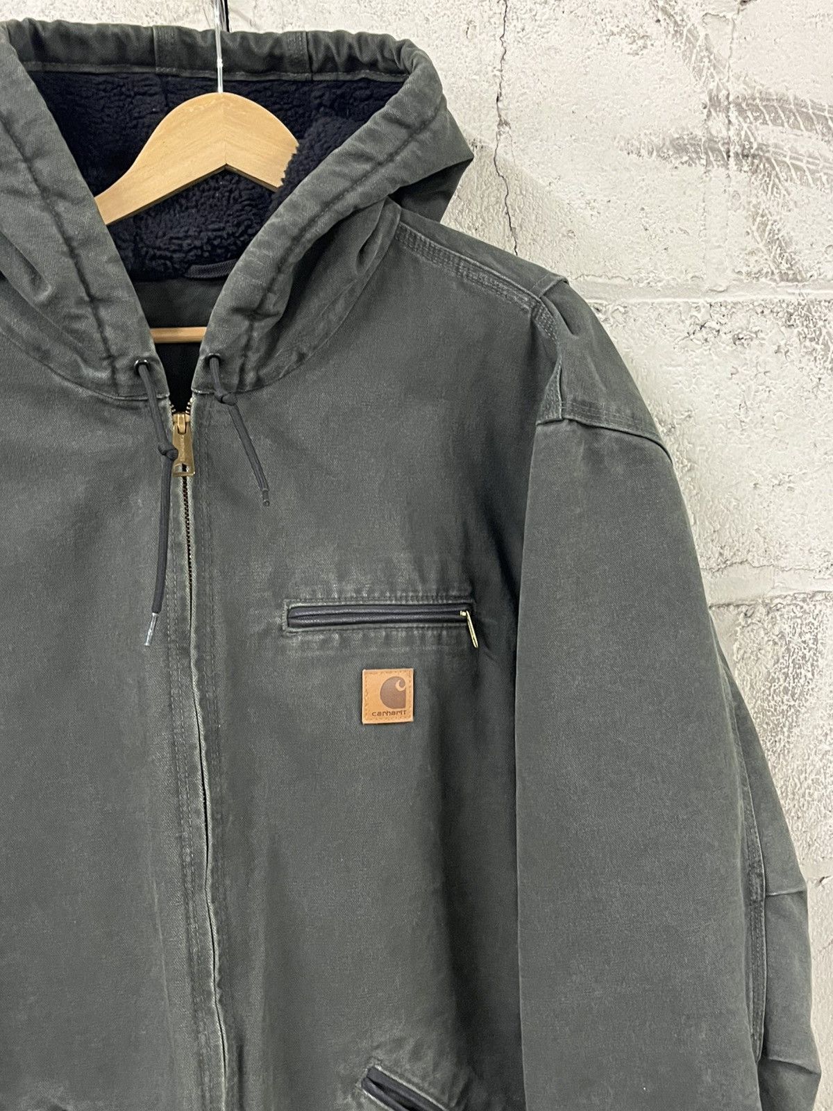 Carhartt Carhartt moss green hooded detroit style jacket rare hype Size US XXL / EU 58 / 5 - 3 Thumbnail