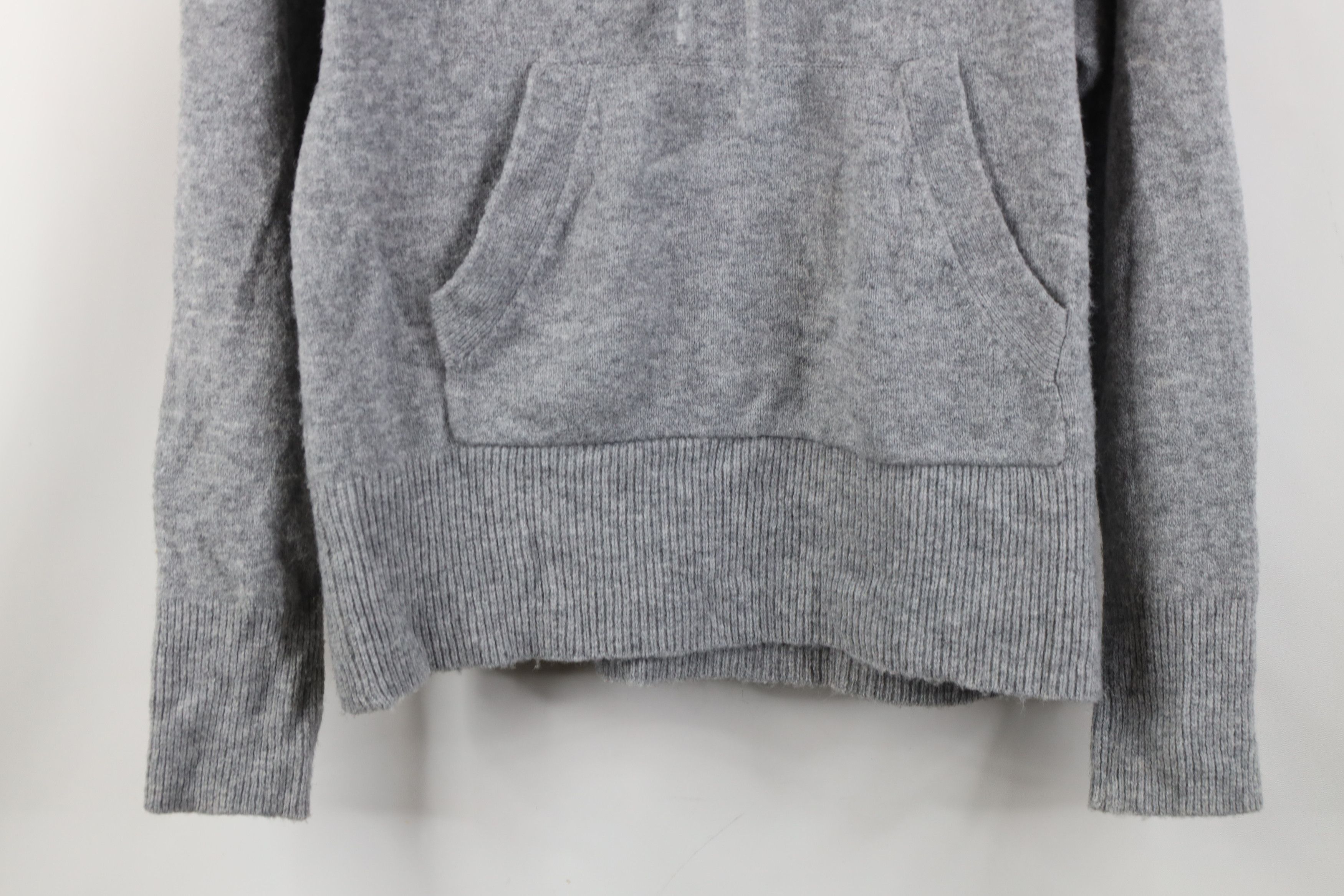 J.Crew J Crew Soft Cashmere Wool Blend Knit Hooded Sweater Hoodie Size S / US 4 / IT 40 - 3 Thumbnail