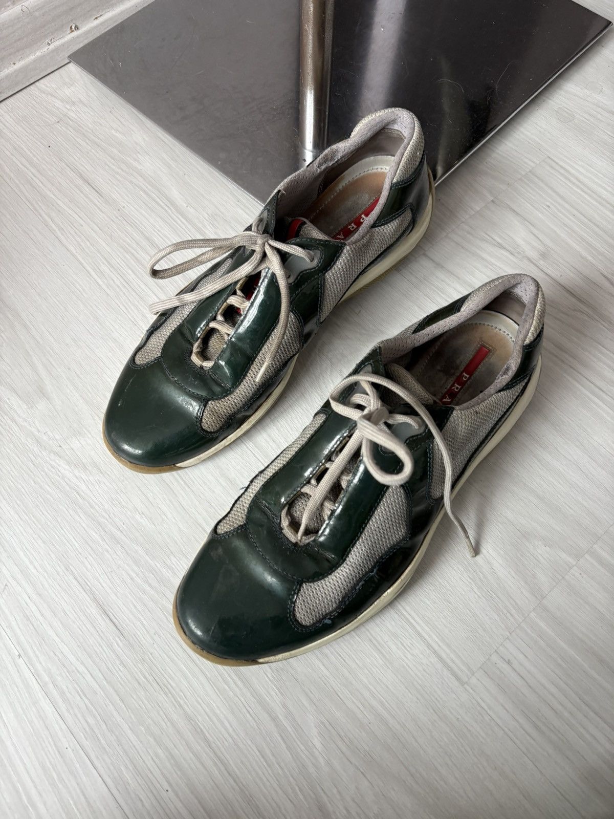 Prada PRADA AMERICAN CUP SNEAKERS Size US 10.5 / EU 43-44 - 2 Thumbnail