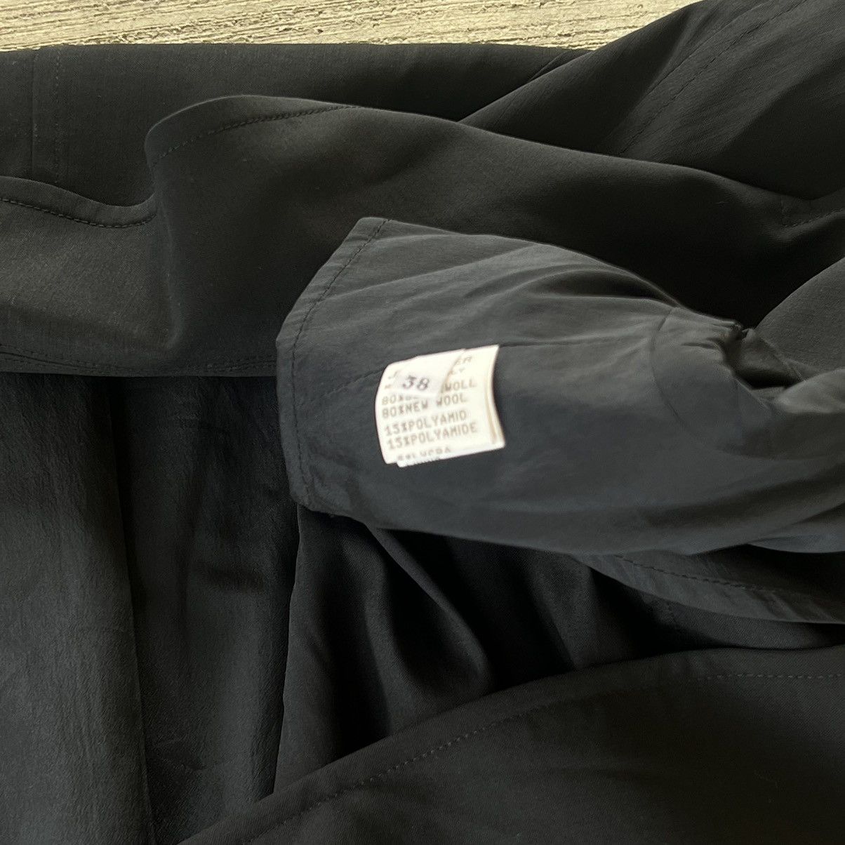 Jil Sander Jil Sander Vintage Rare Black Jacket Size XS / US 0-2 / IT 36-38 - 8 Thumbnail