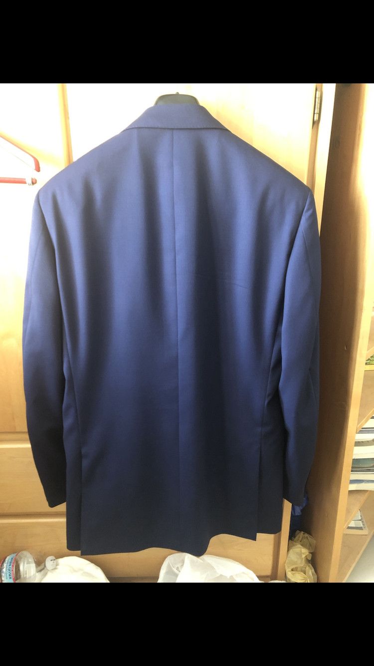 Stefano Ricci Stefano Ricci Navy Wool Two-Piece Suit Size 42R - 8 Thumbnail