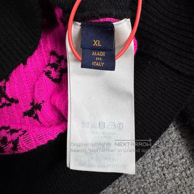 Louis Vuitton Louis Vuitton Cashmere full-print presbyopic sweater Size US XL / EU 56 / 4 - 6 Thumbnail